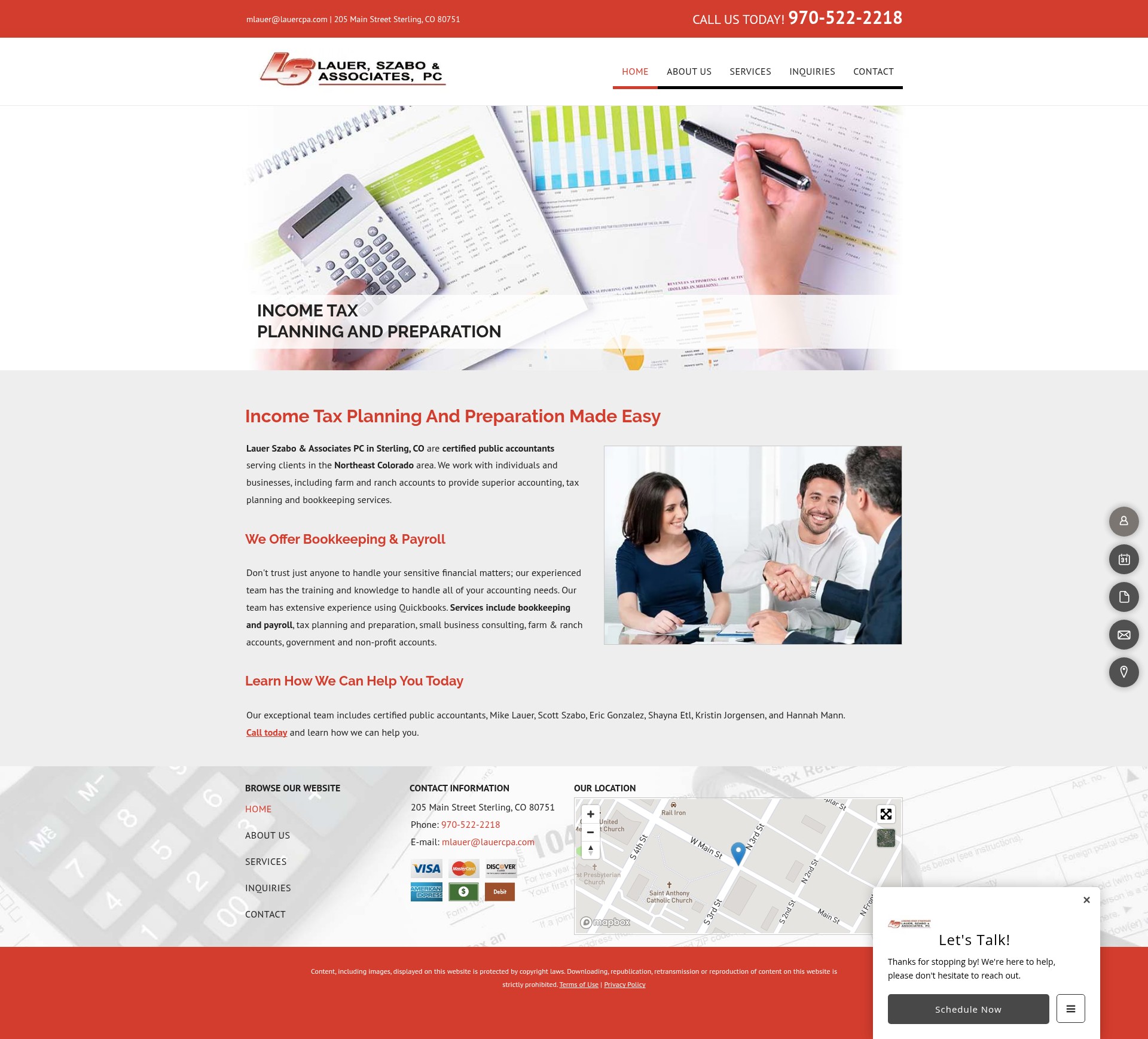 Screenshot of accountantsterling.com