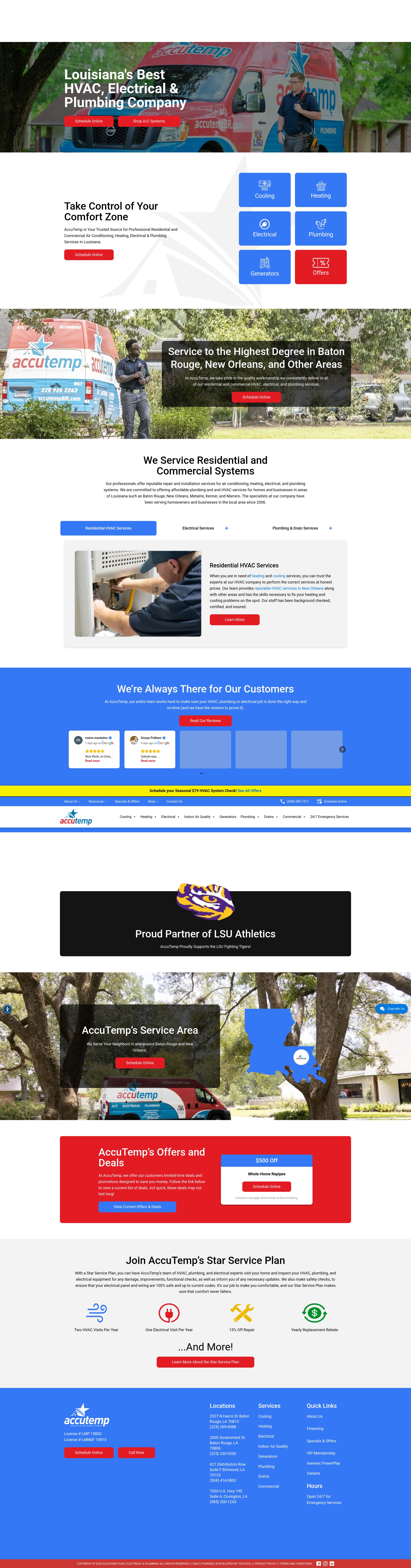 Screenshot of accutempbr.com