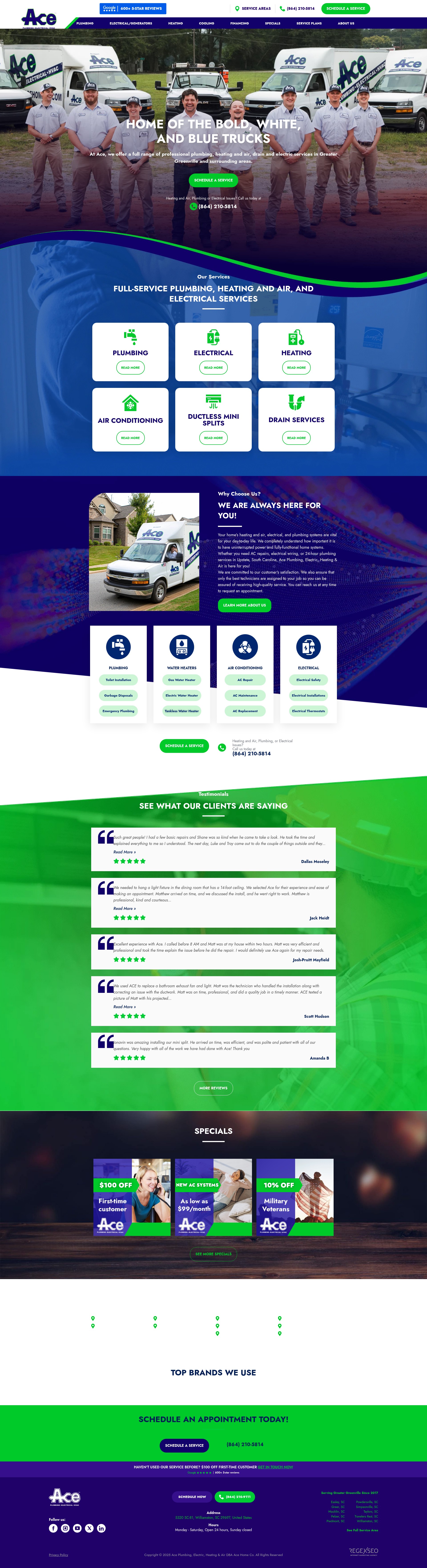 Screenshot of acehomeco.com