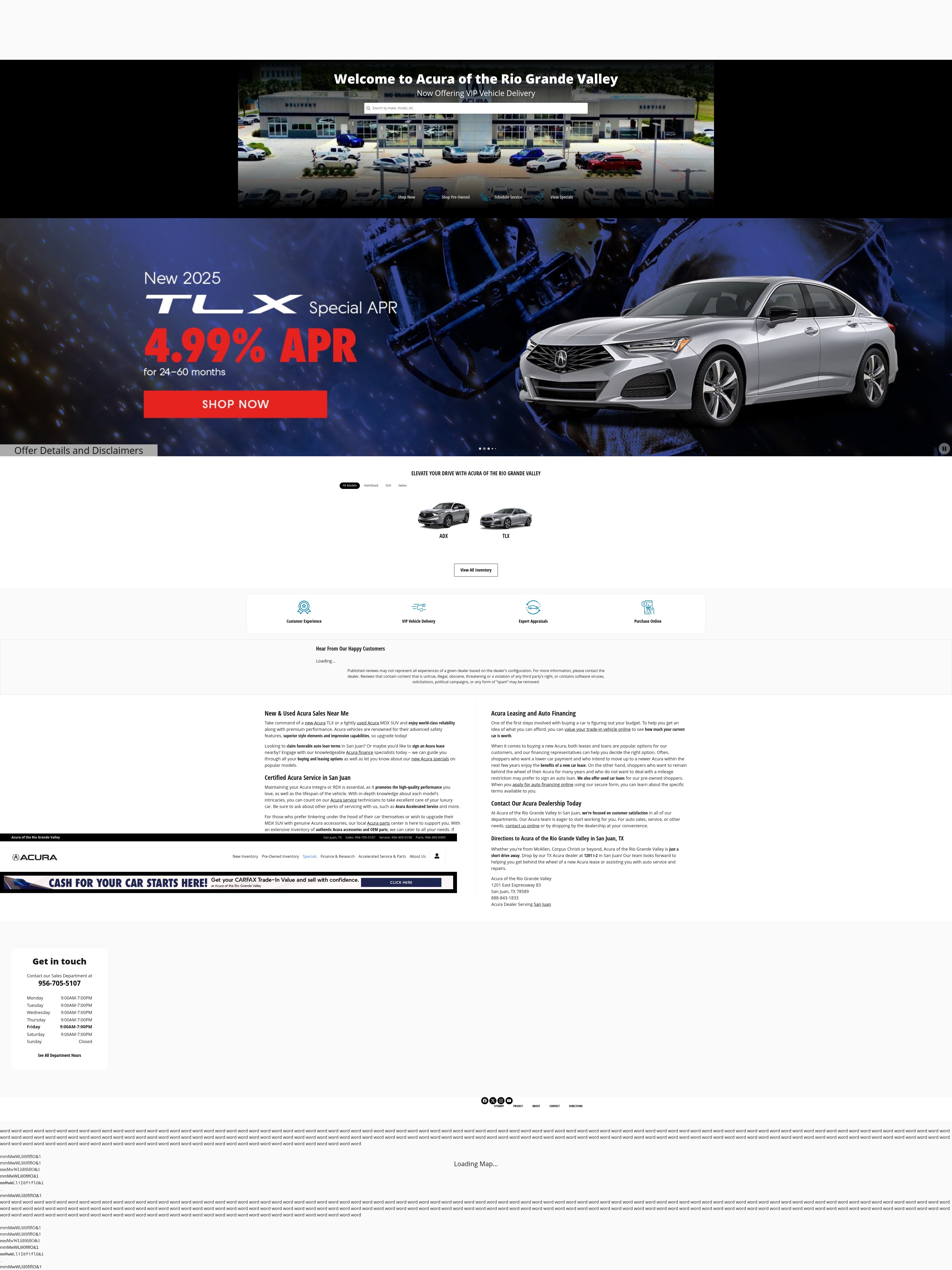 Screenshot of acurargv.com