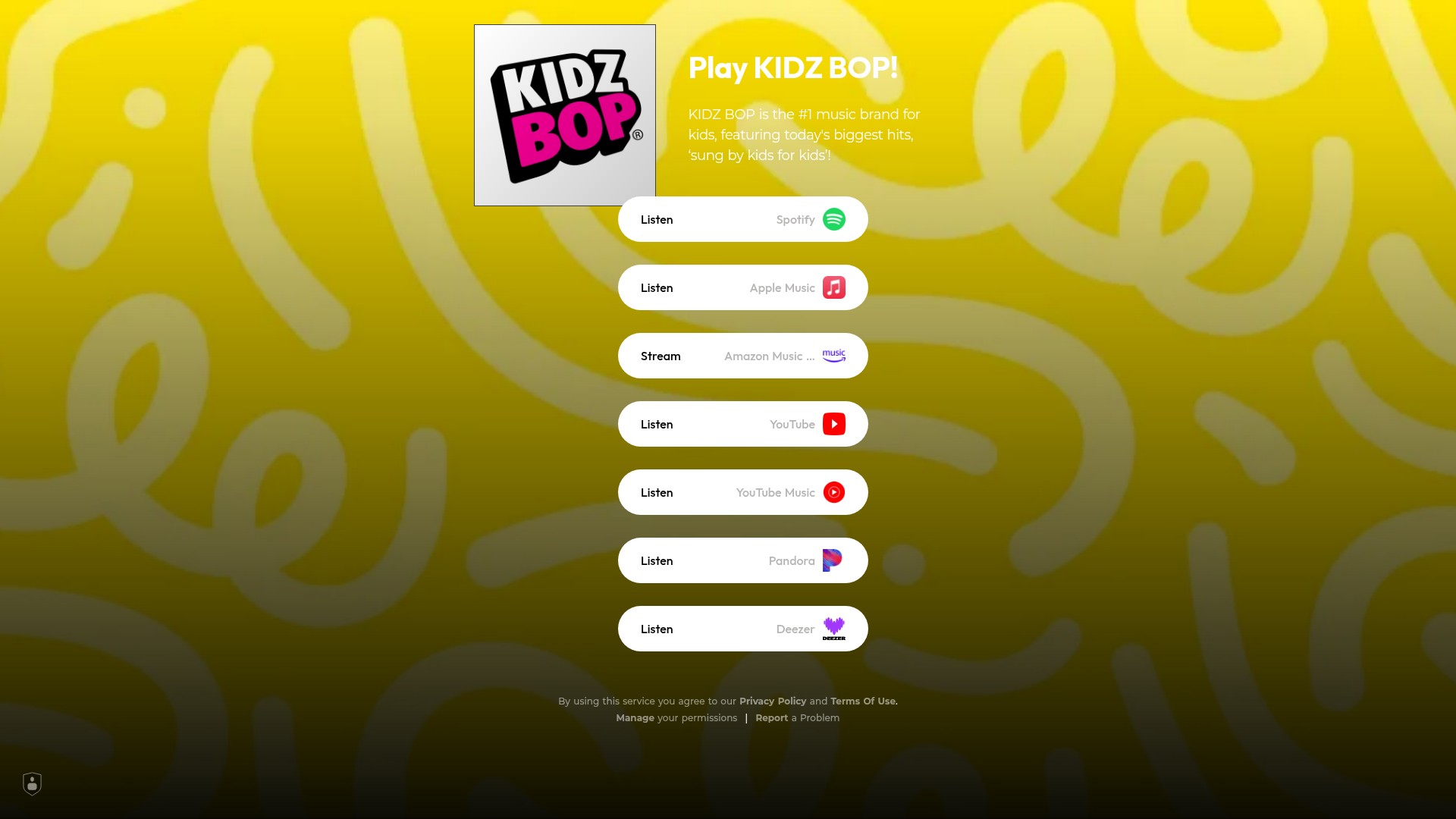 Screenshot of ad.kidzbop.com