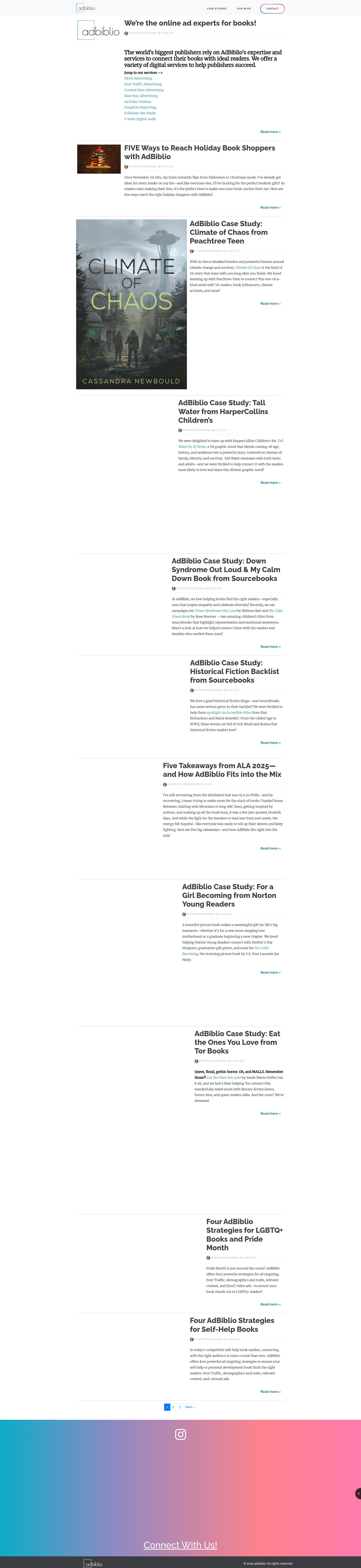 Screenshot of adbiblio.com