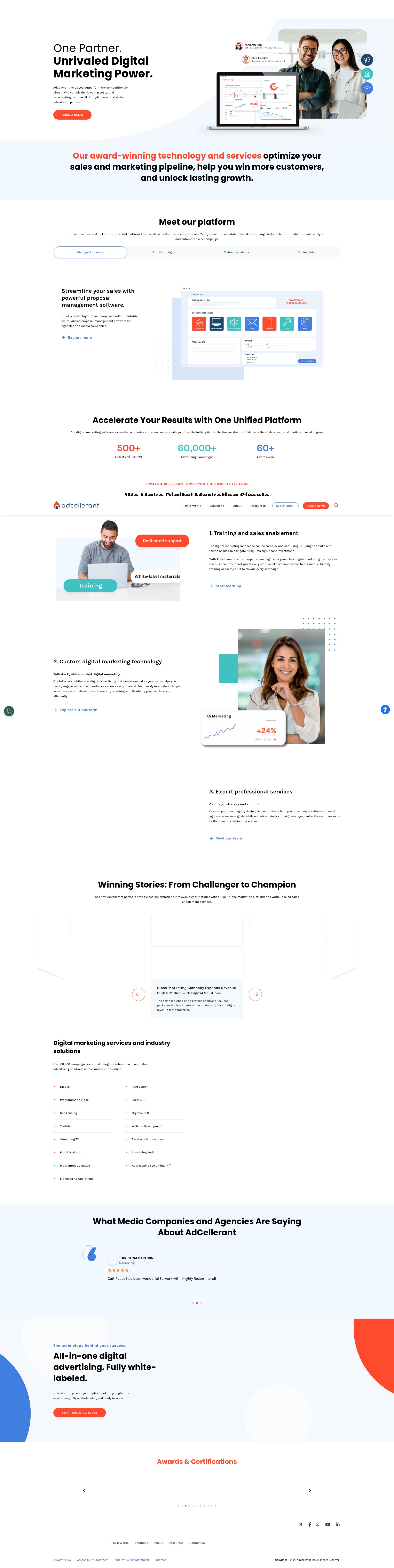 Screenshot of adcellerant.com