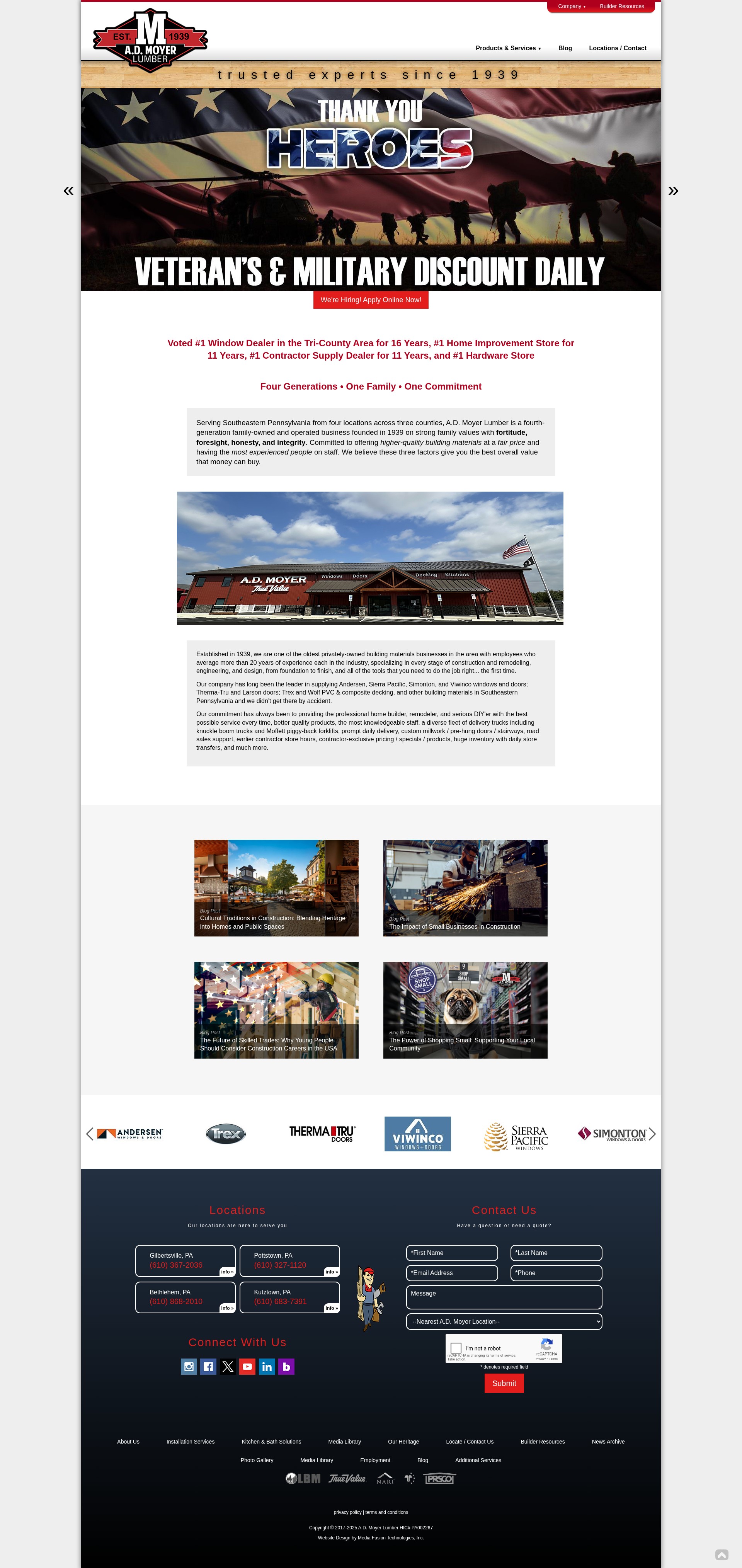 Screenshot of admoyer.com