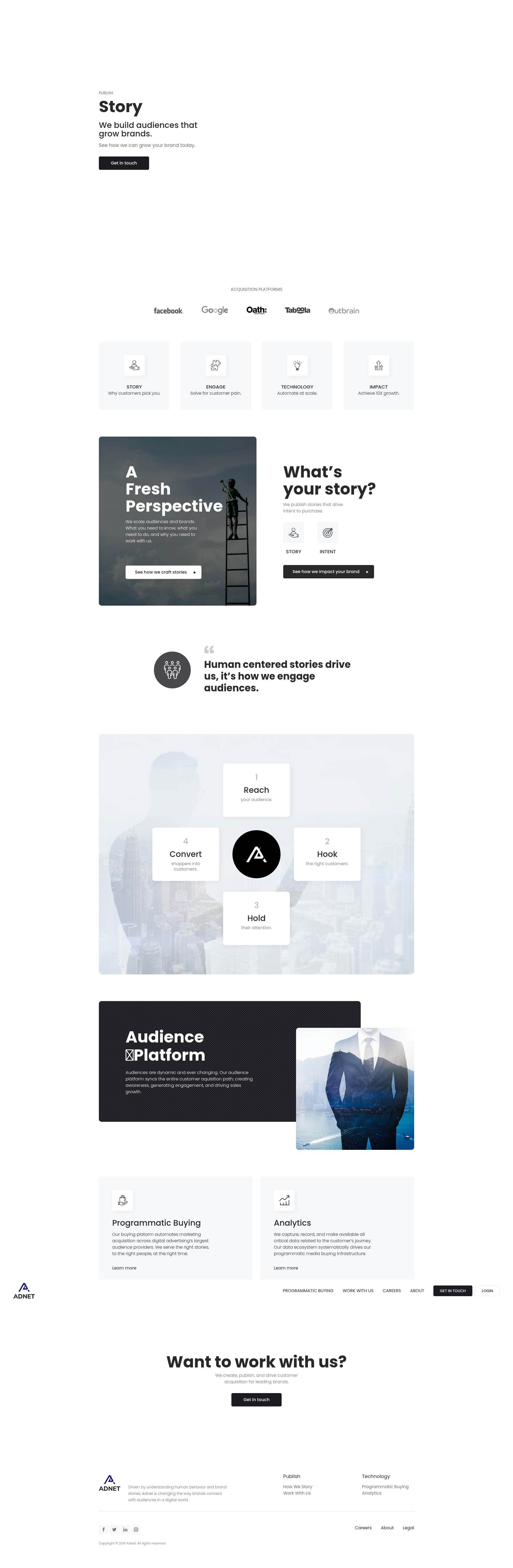 Screenshot of adnet.com