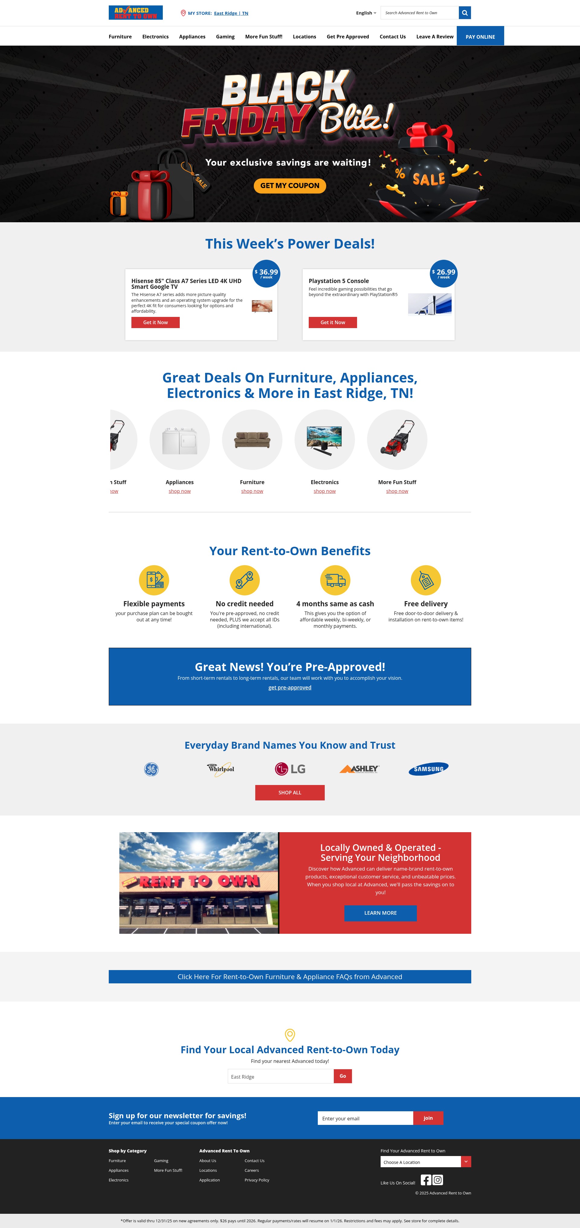 Screenshot of advancedrenttoown.com