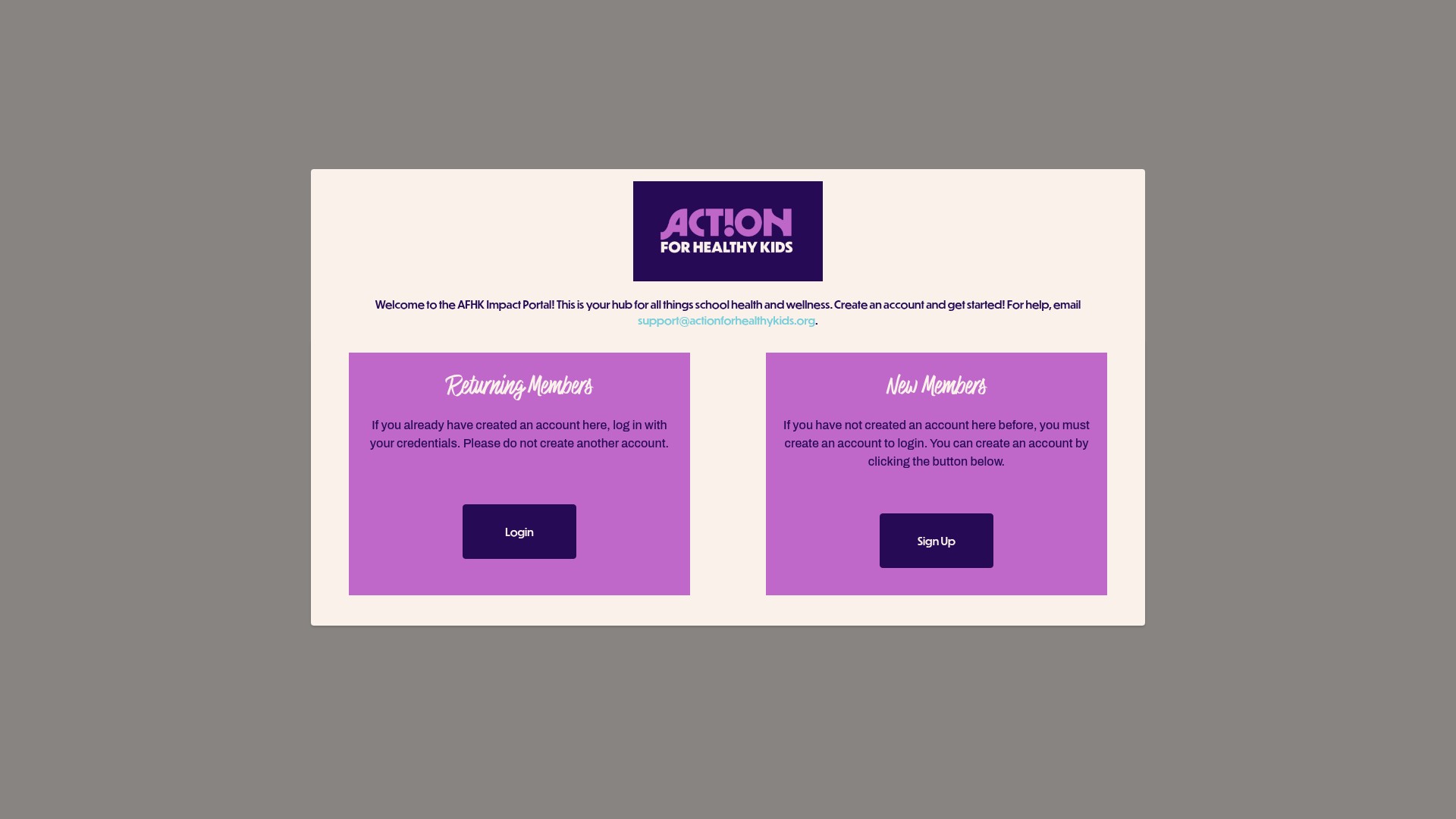 Screenshot of afhk.my.site.com