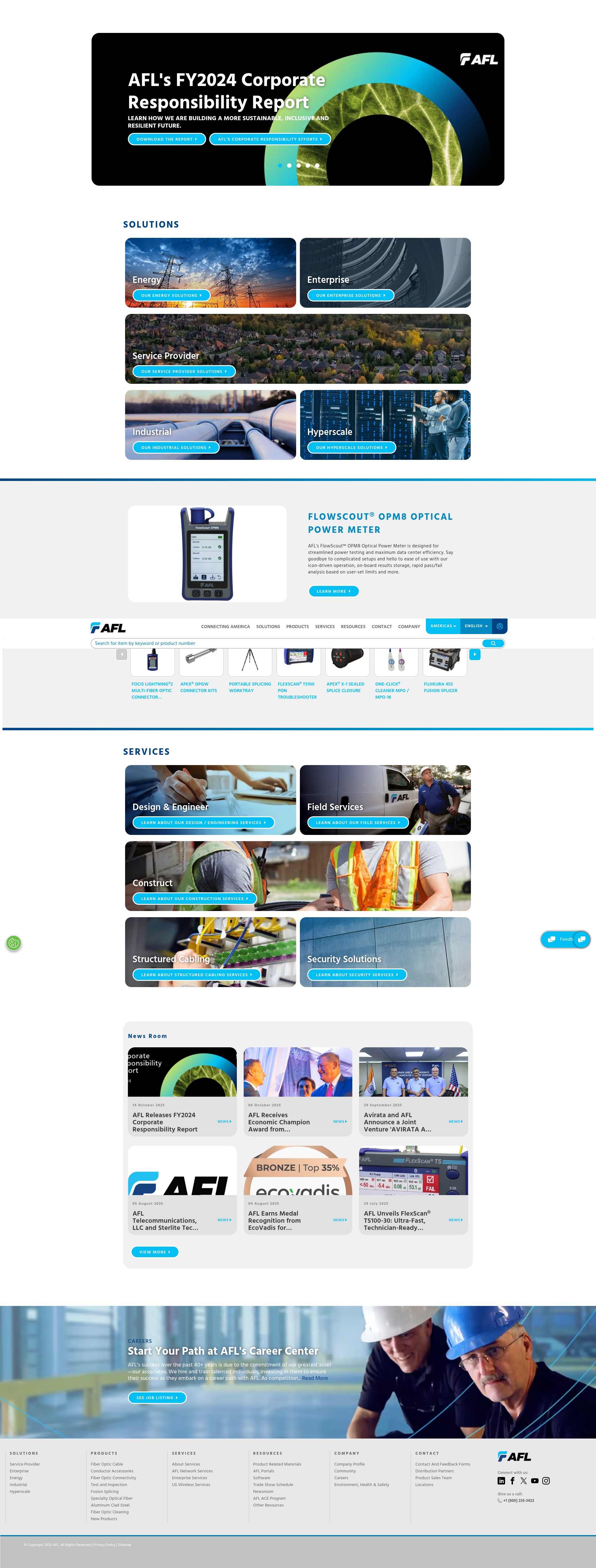 Screenshot of aflglobal.com