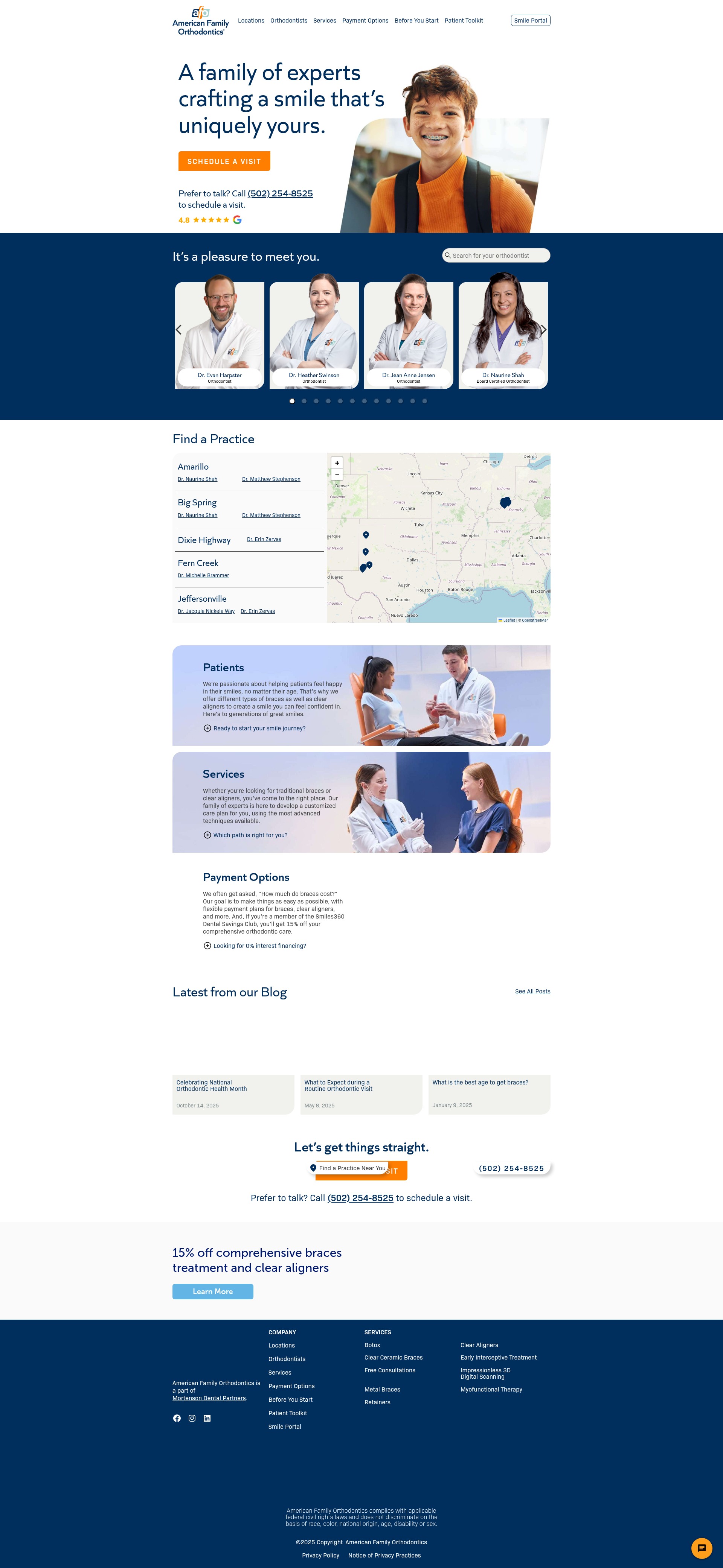 Screenshot of afobraces.com