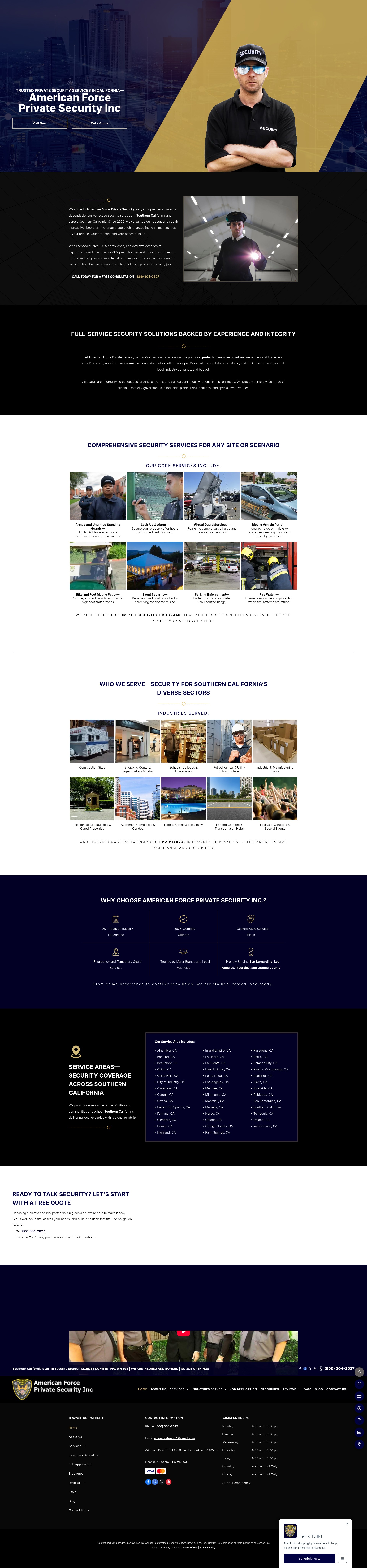 Screenshot of afpsinc.com