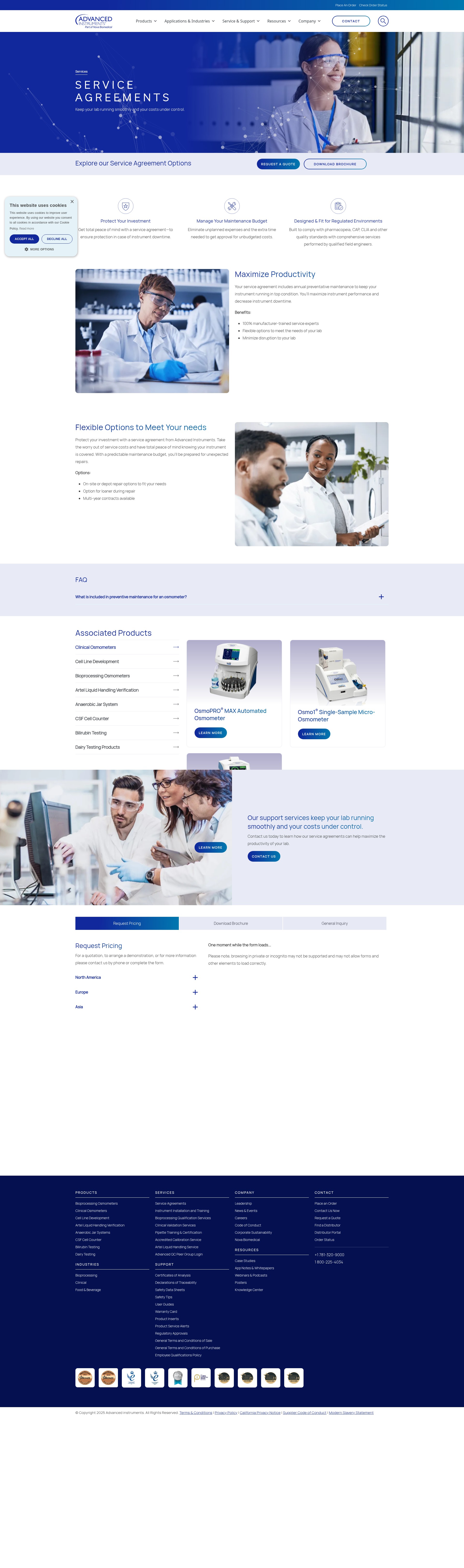Screenshot of aicompanies.com