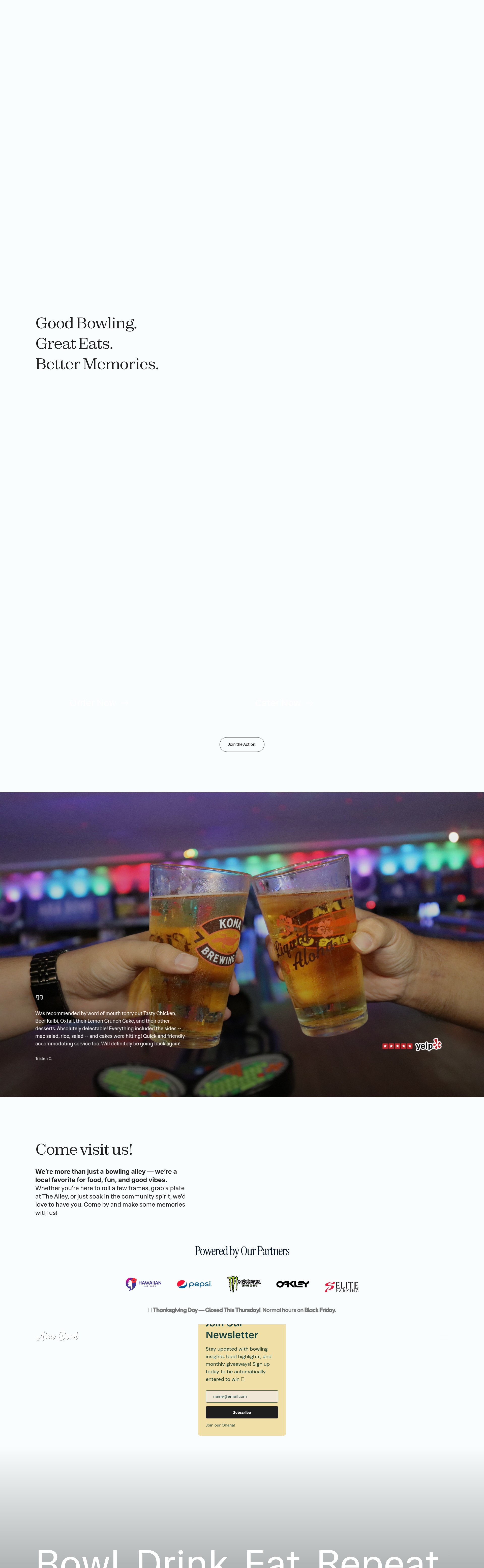 Screenshot of aieabowl.com