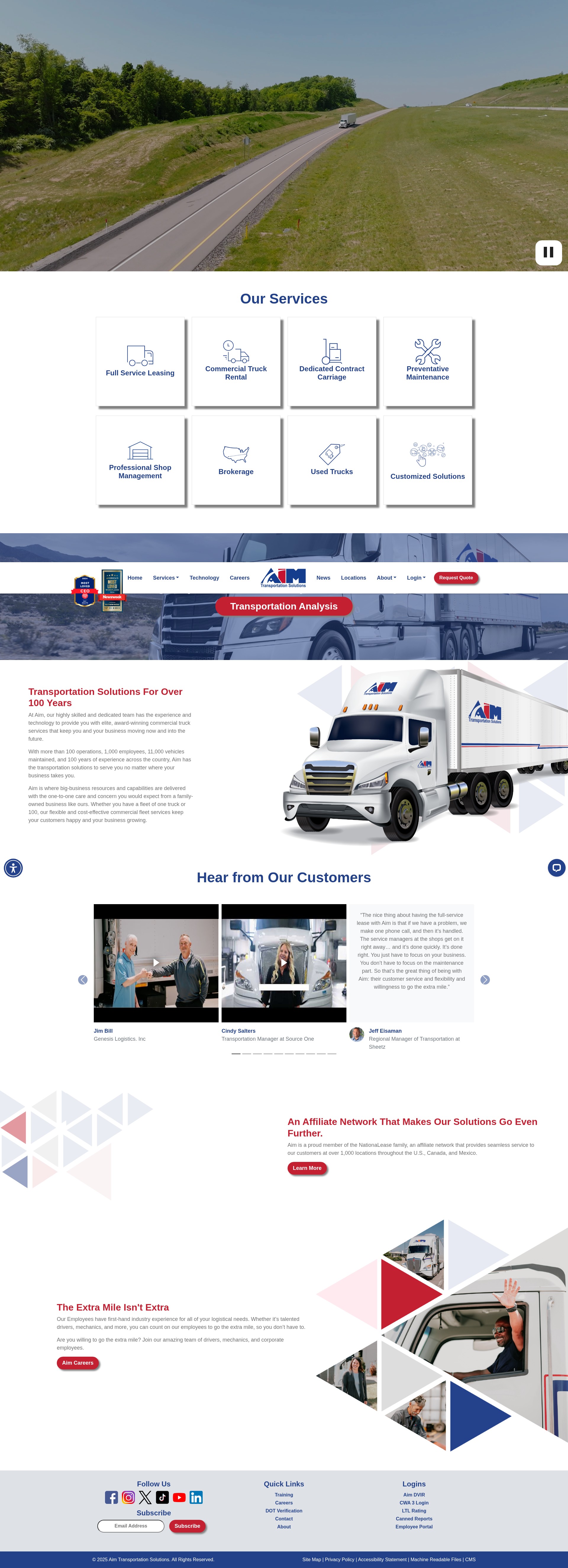 Screenshot of aimntls.com
