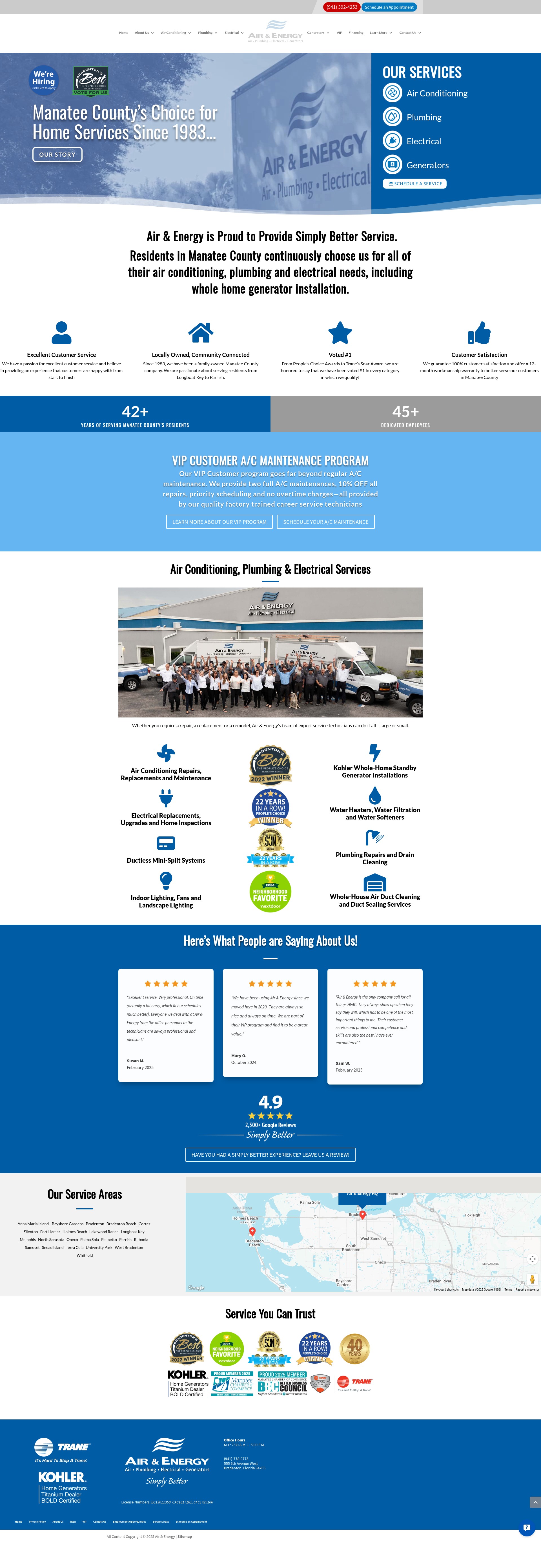 Screenshot of airandenergy.biz