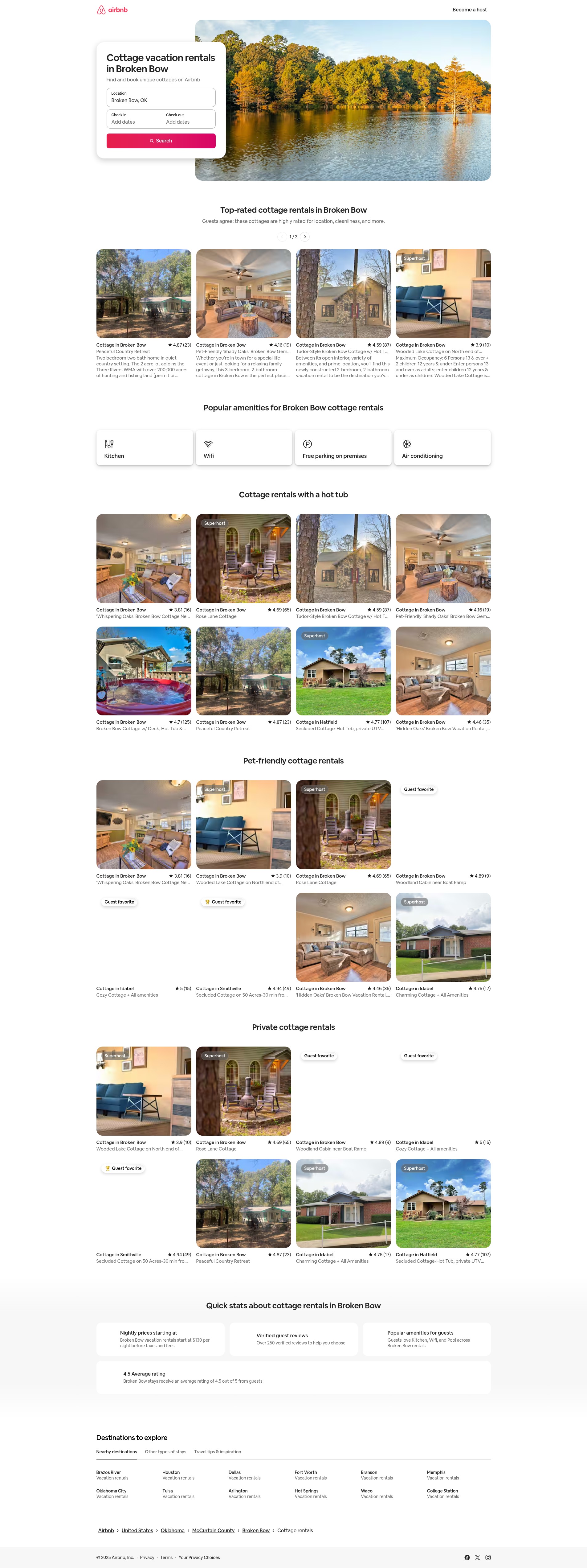 Screenshot of airbnb.com