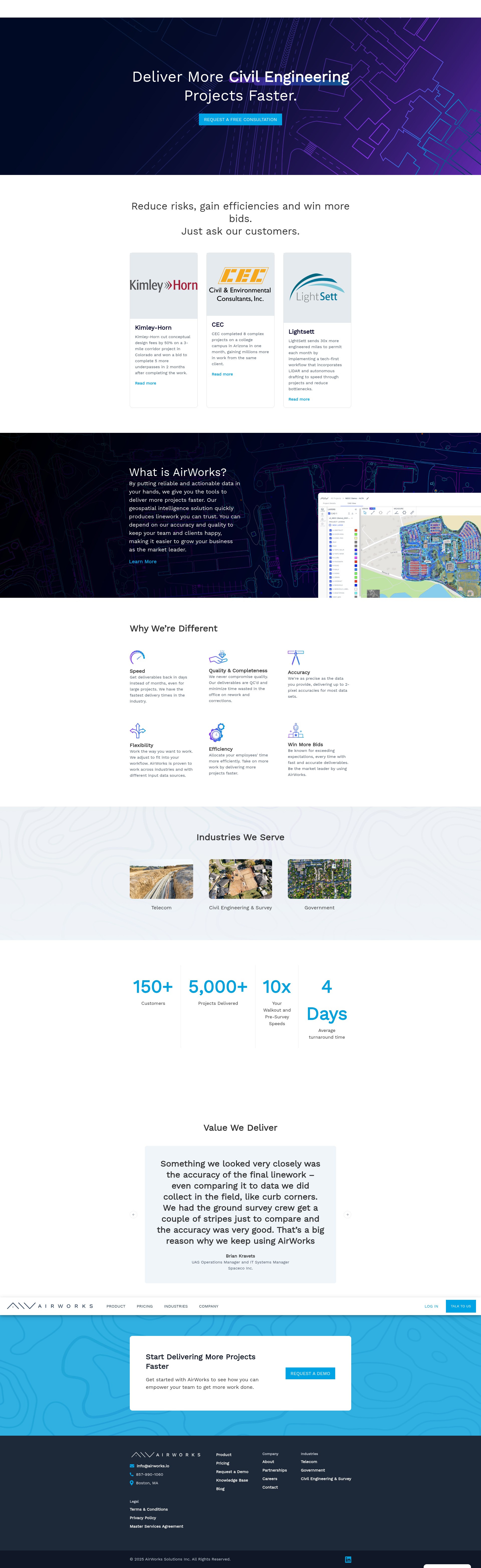 Screenshot of airworks.io
