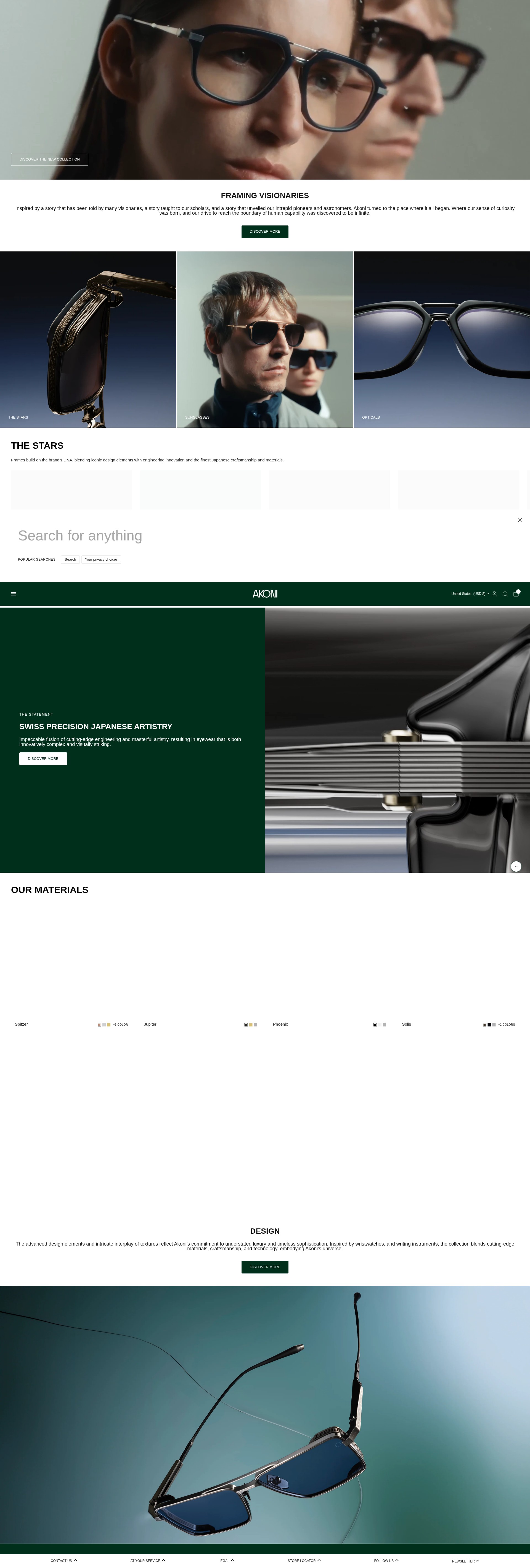 Screenshot of akoni.com