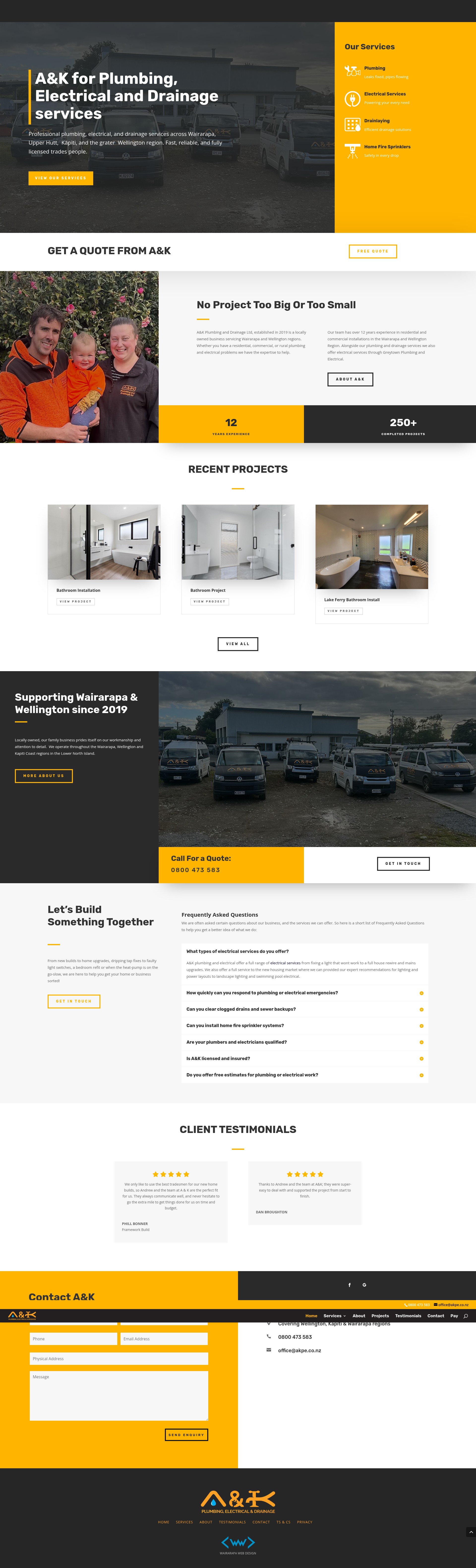 Screenshot of akpe.co.nz