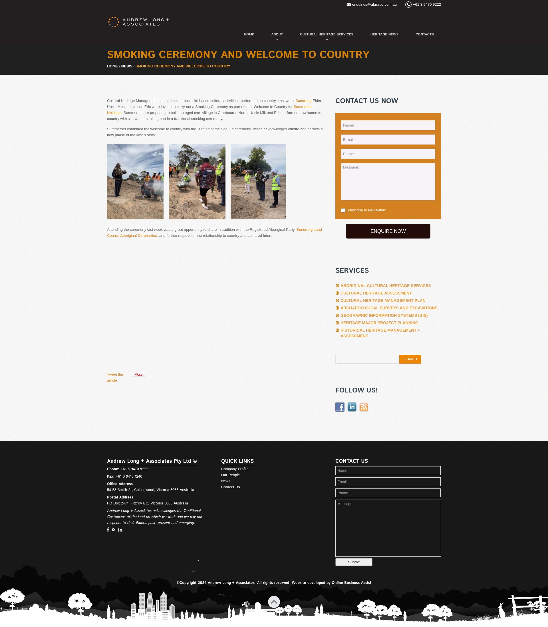 Screenshot of alassoc.com.au