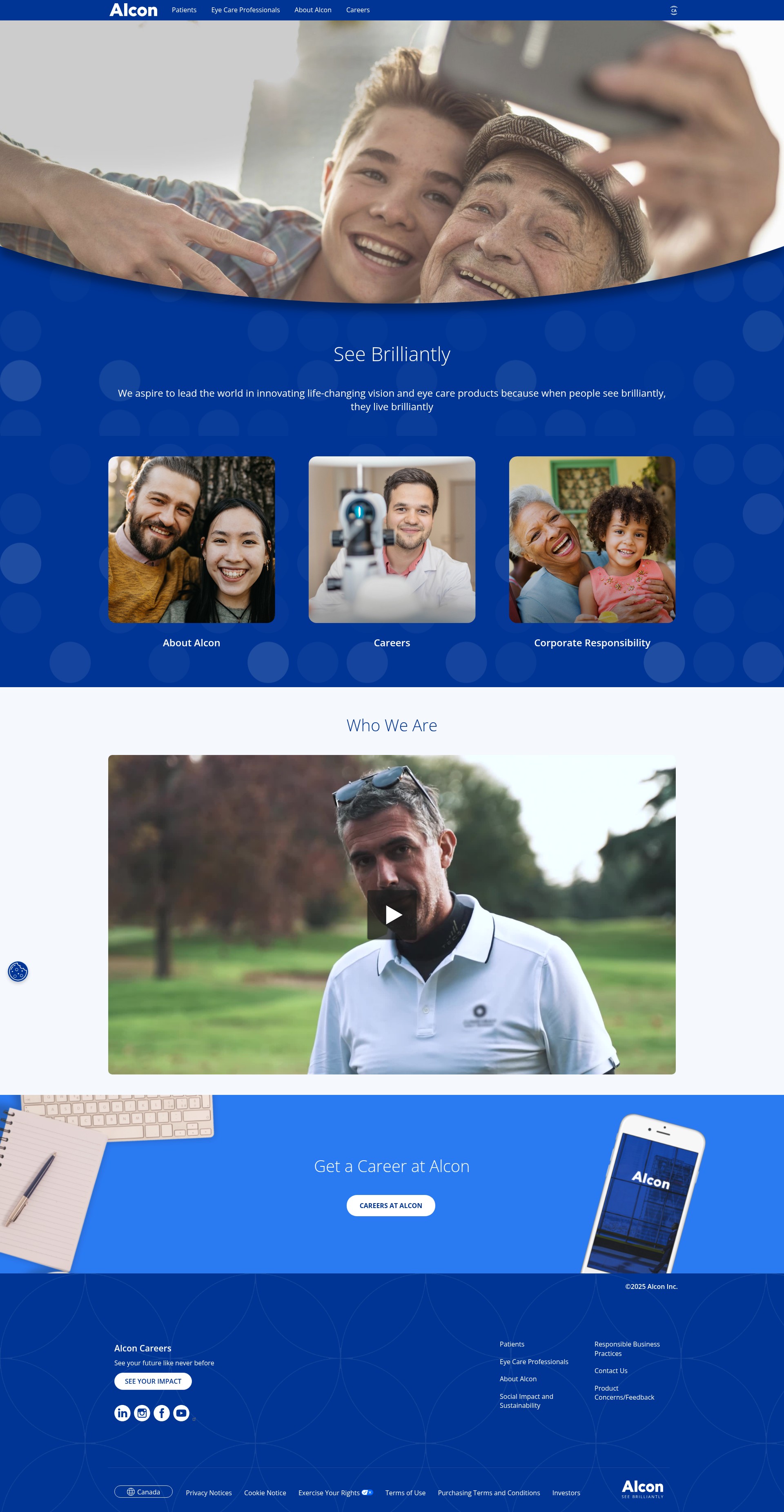 Screenshot of alcon.ca