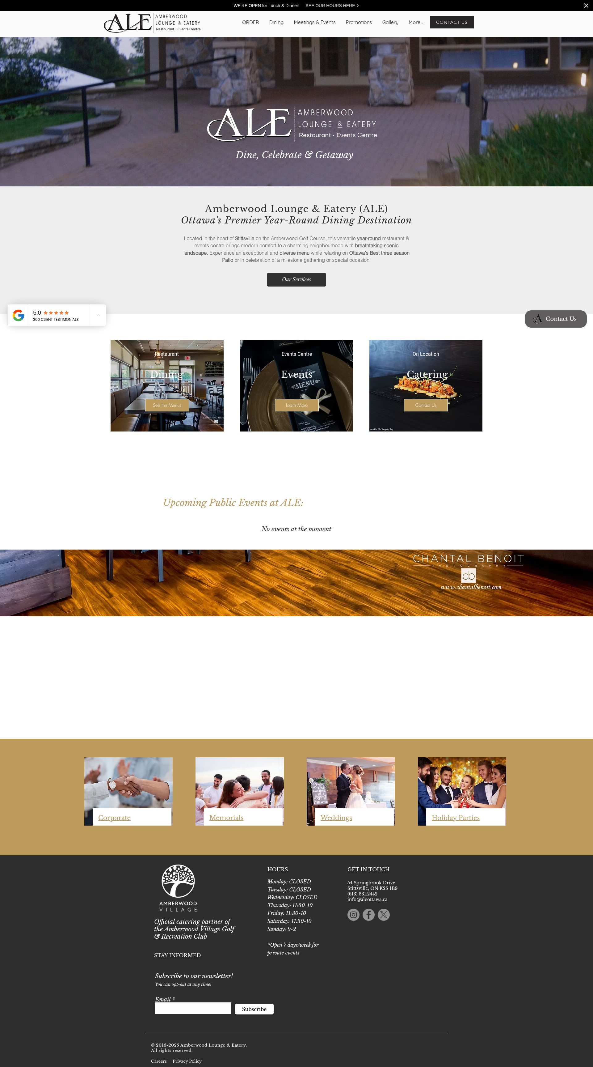 Screenshot of aleottawa.ca