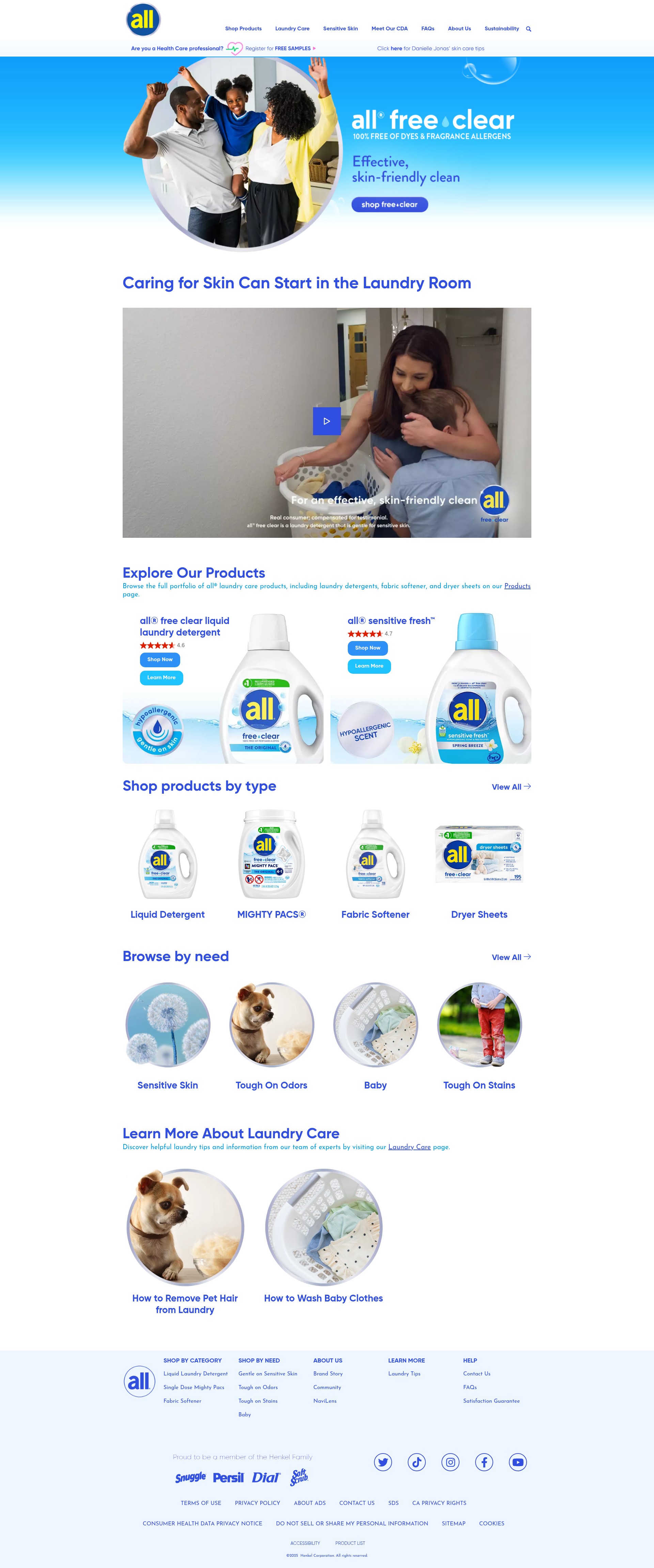 Screenshot of all-laundry.com