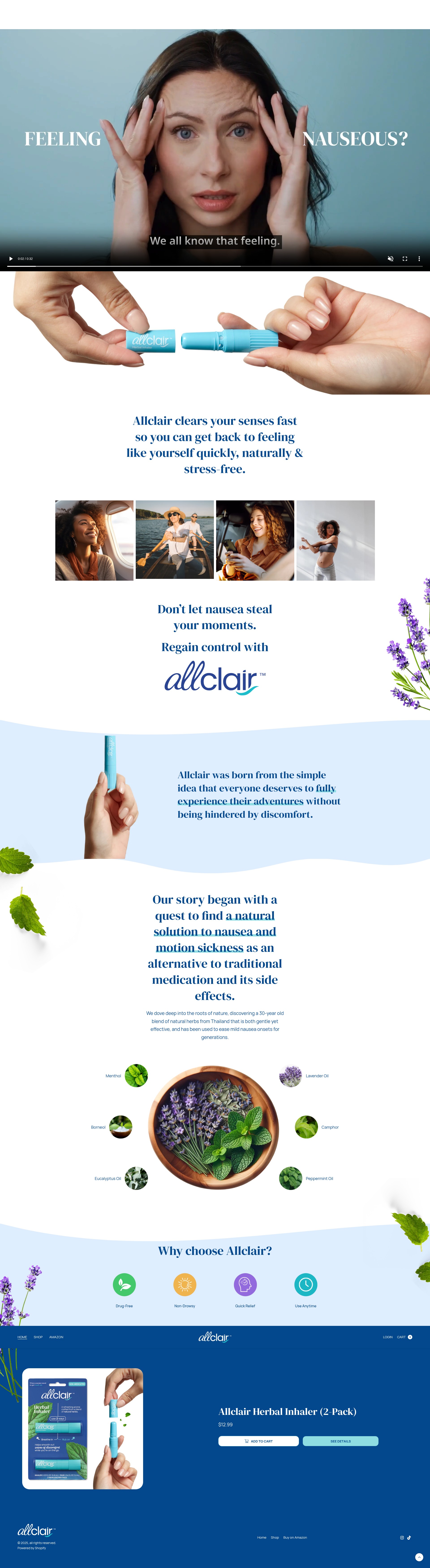 Screenshot of allclair.co