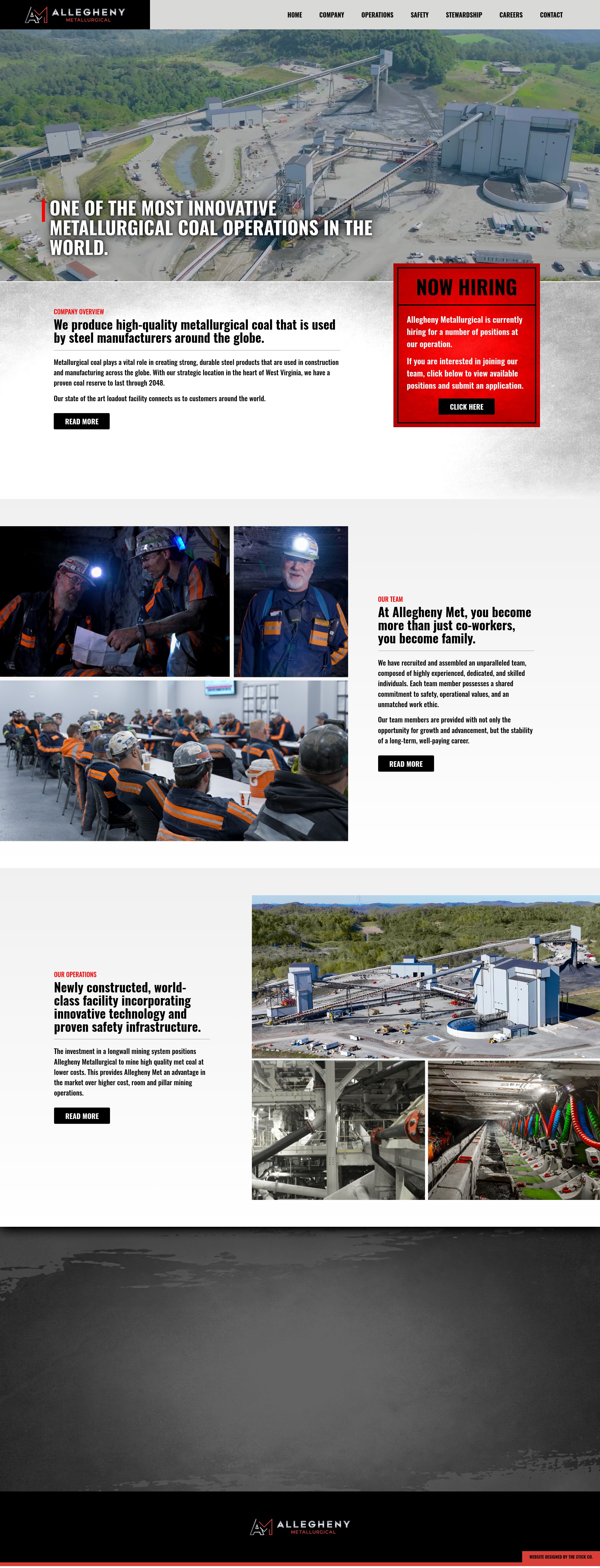 Screenshot of alleghenymet.com