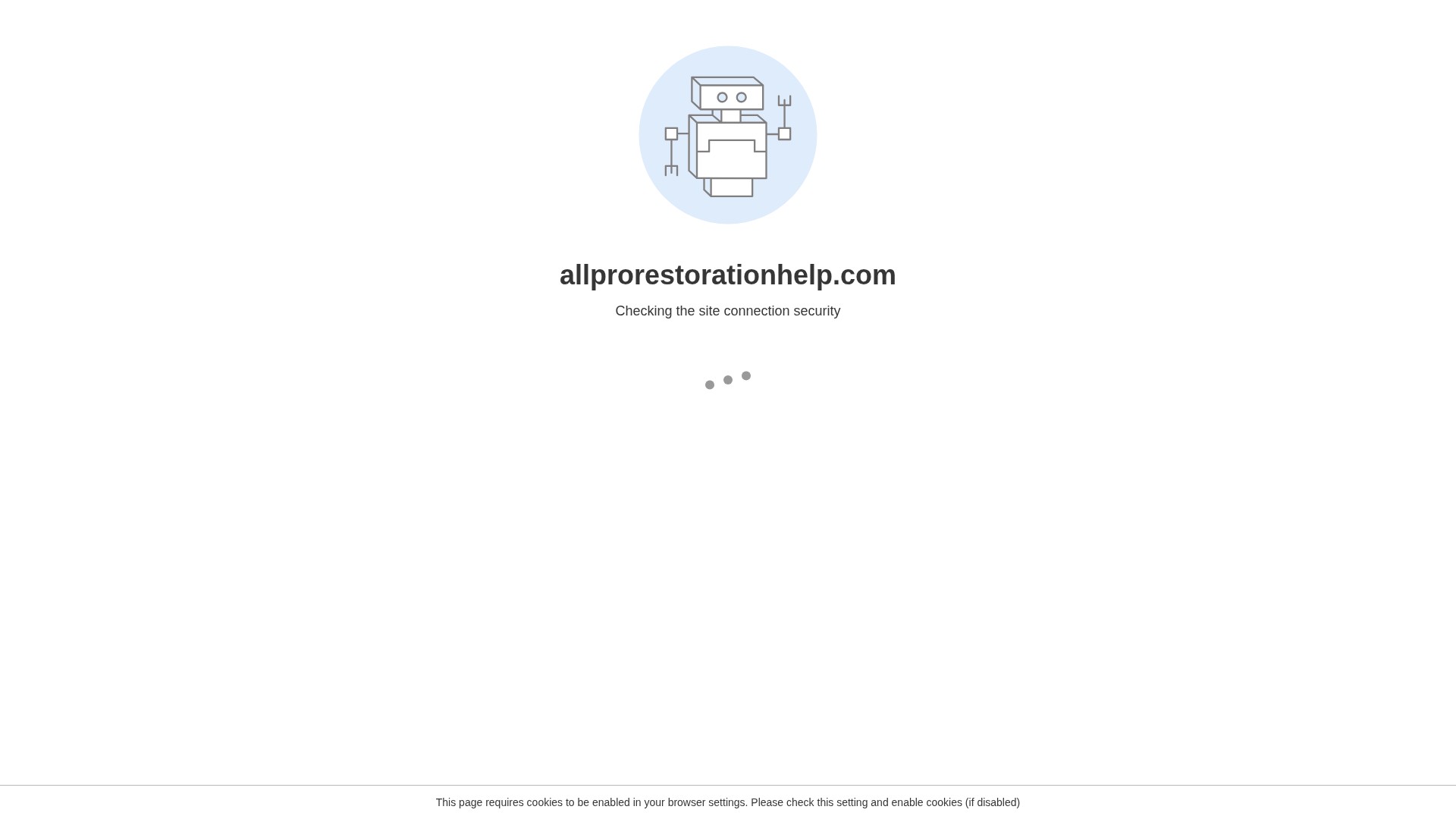 Screenshot of allprorestorationhelp.com