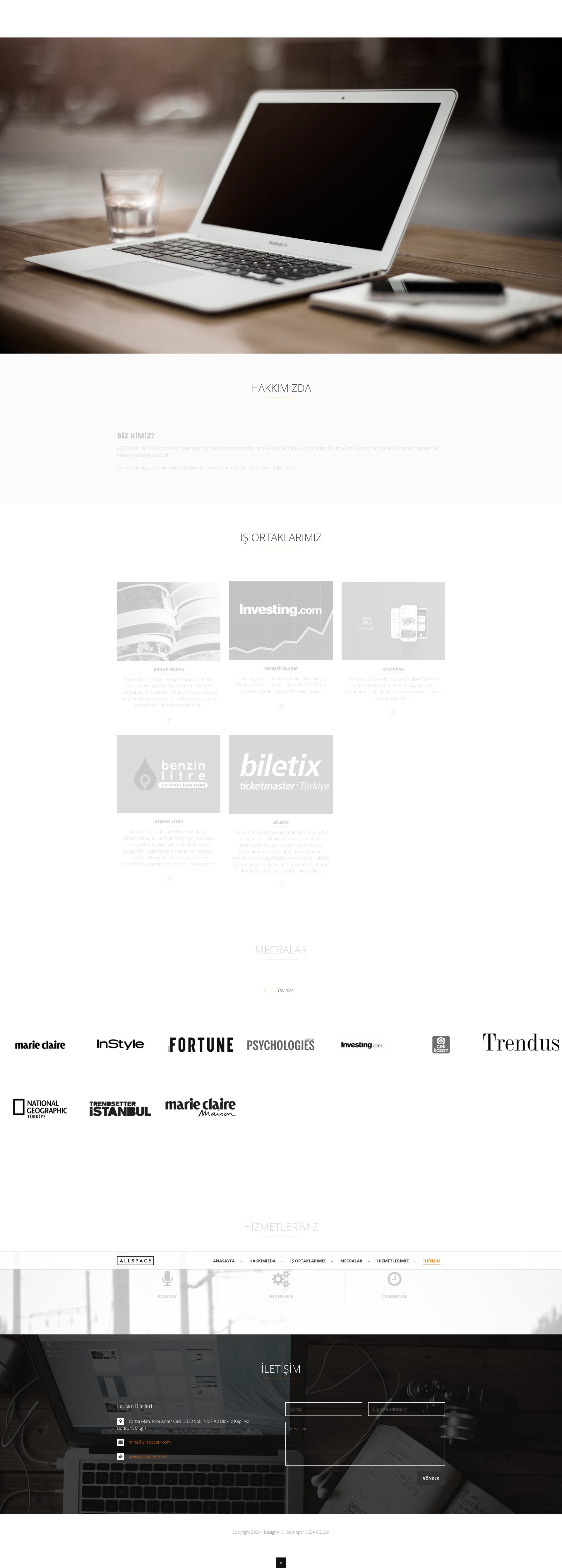 Screenshot of allspacetr.com