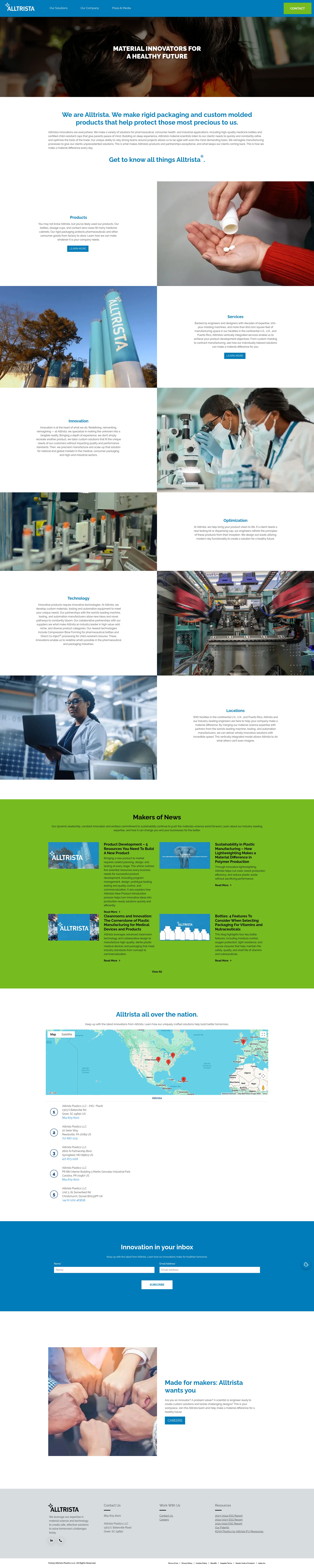 Screenshot of alltrista.com