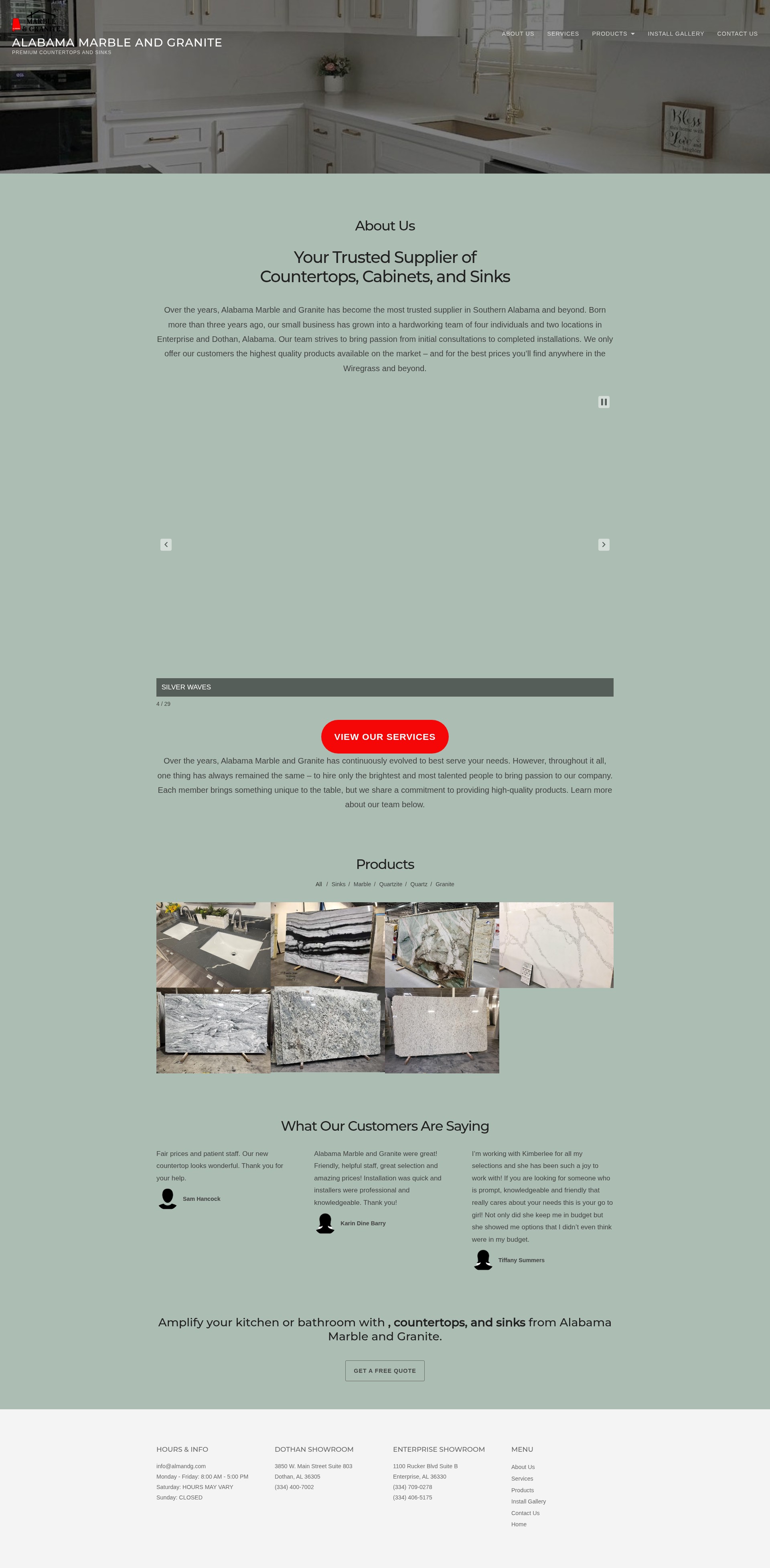 Screenshot of almarble.org