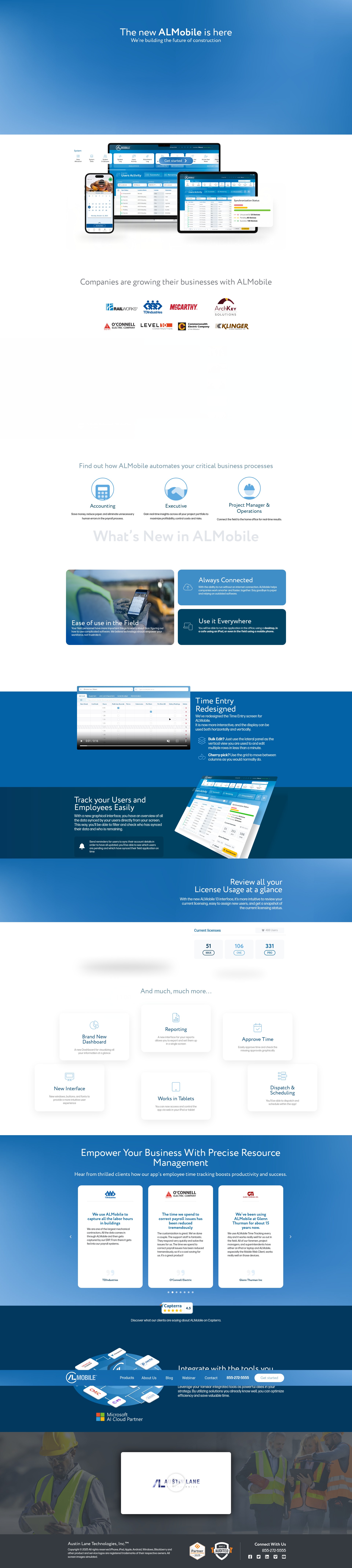 Screenshot of almobile.com