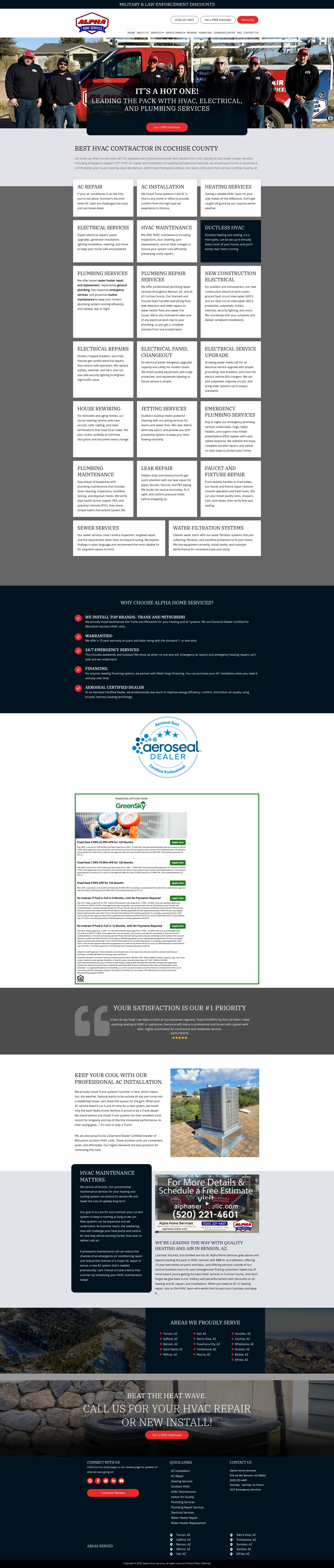 Screenshot of alphaservicellc.com