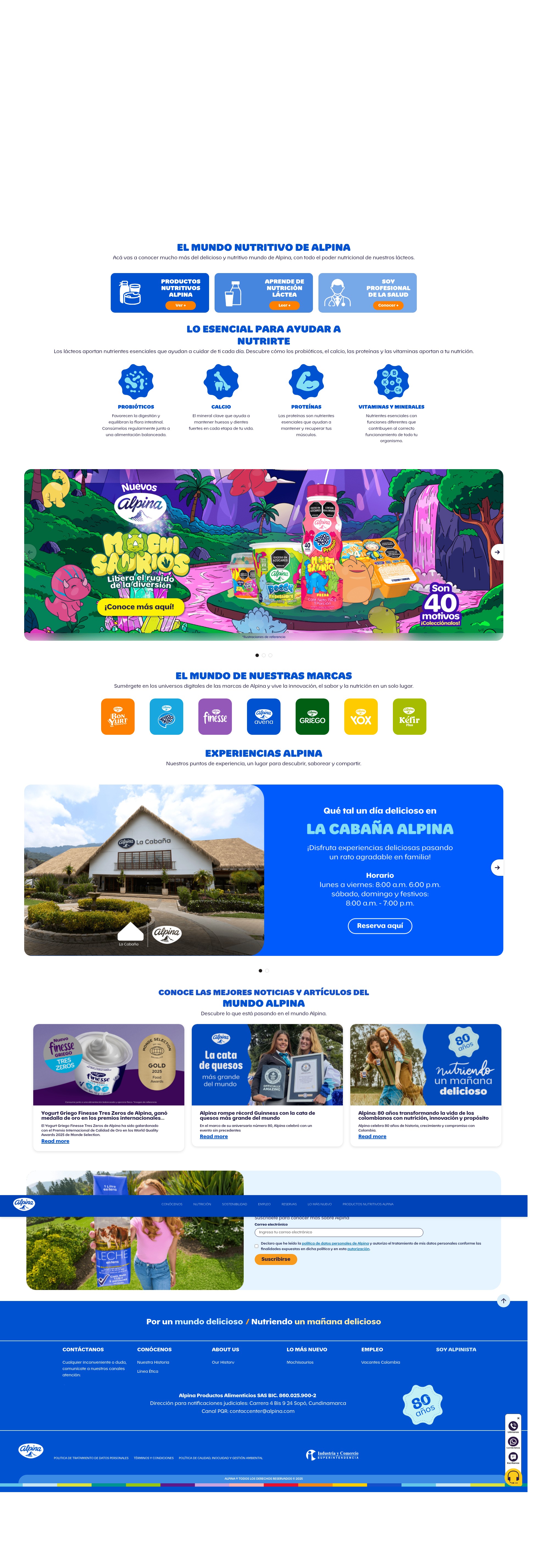 Screenshot of alpina.com