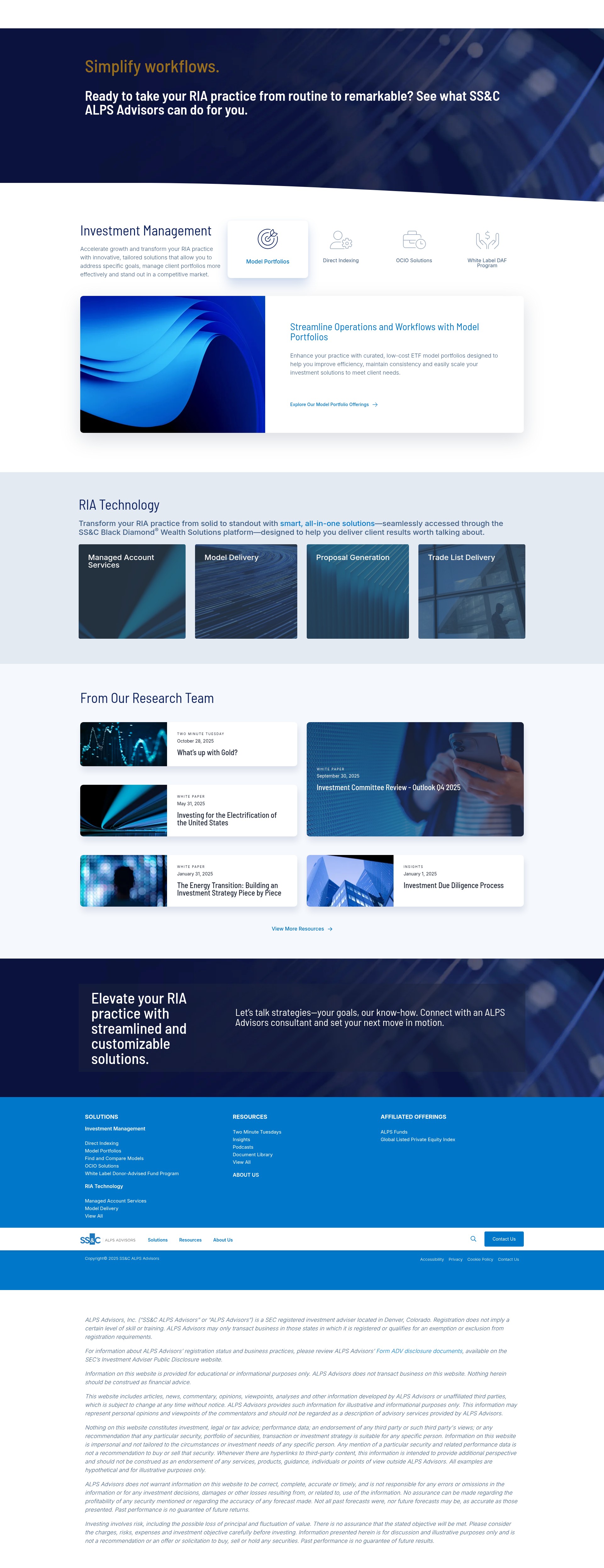 Screenshot of alpsadvisors.com