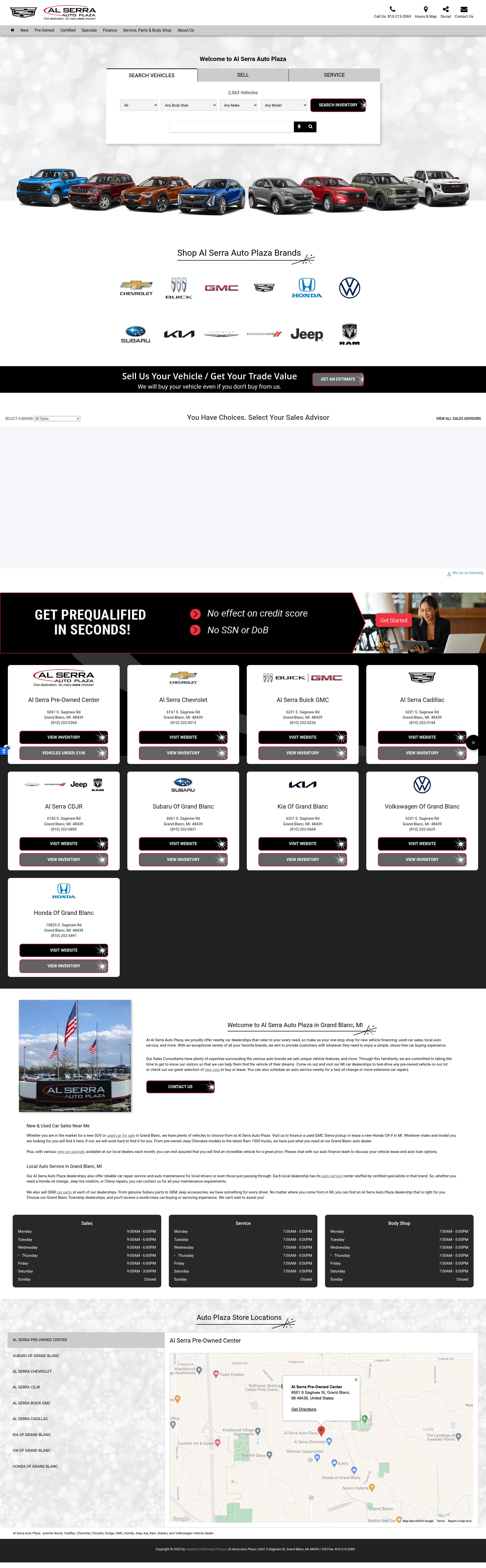 Screenshot of alserra.com