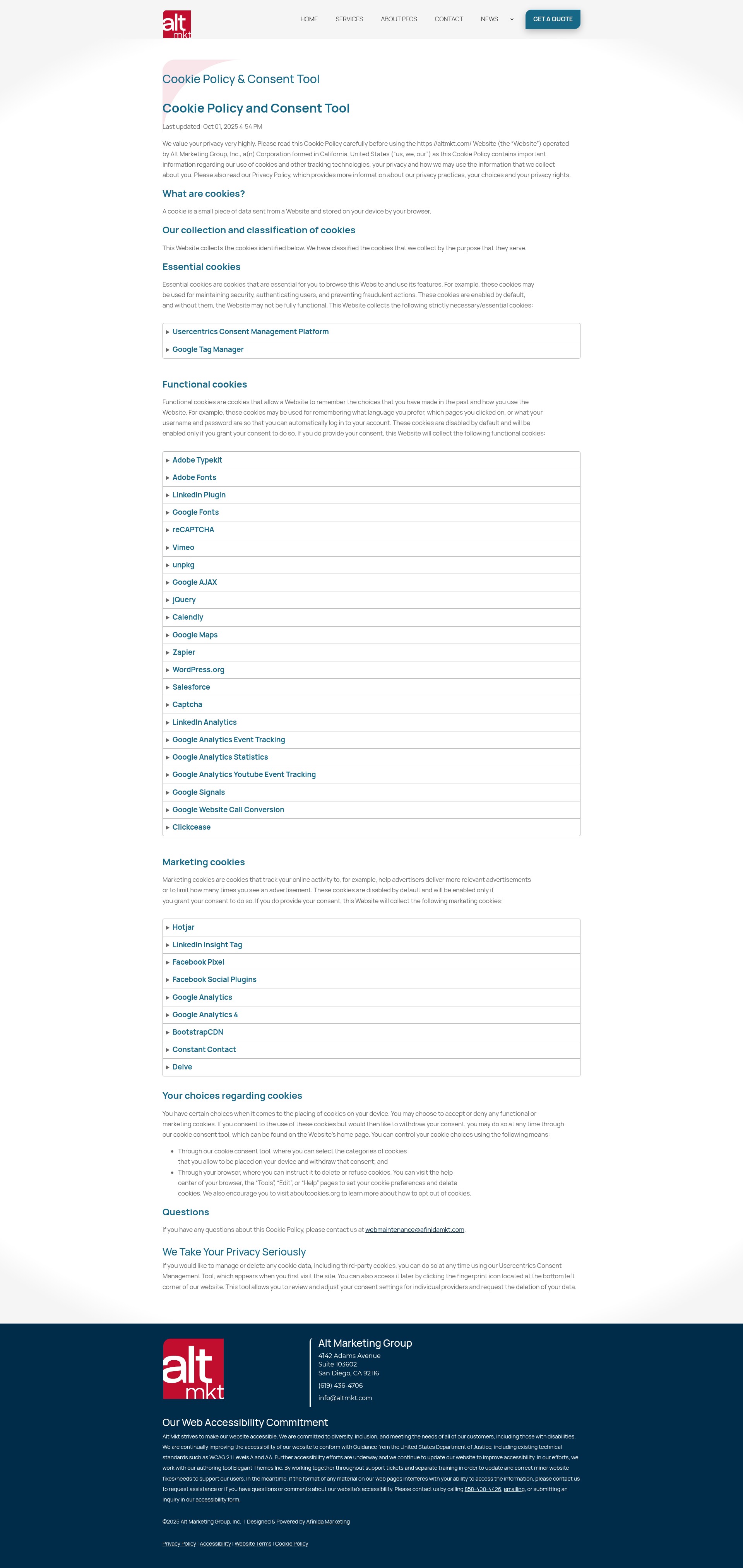 Screenshot of altmkt.com