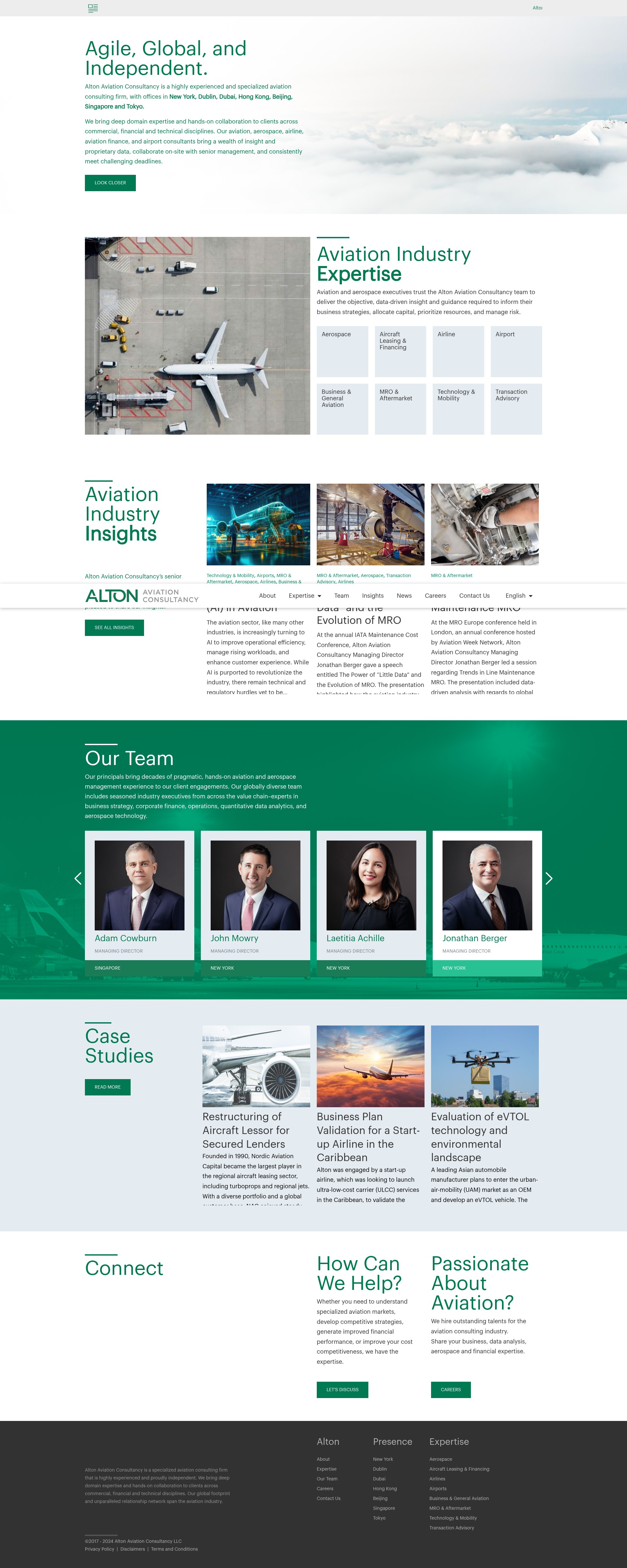 Screenshot of altonaviation.com