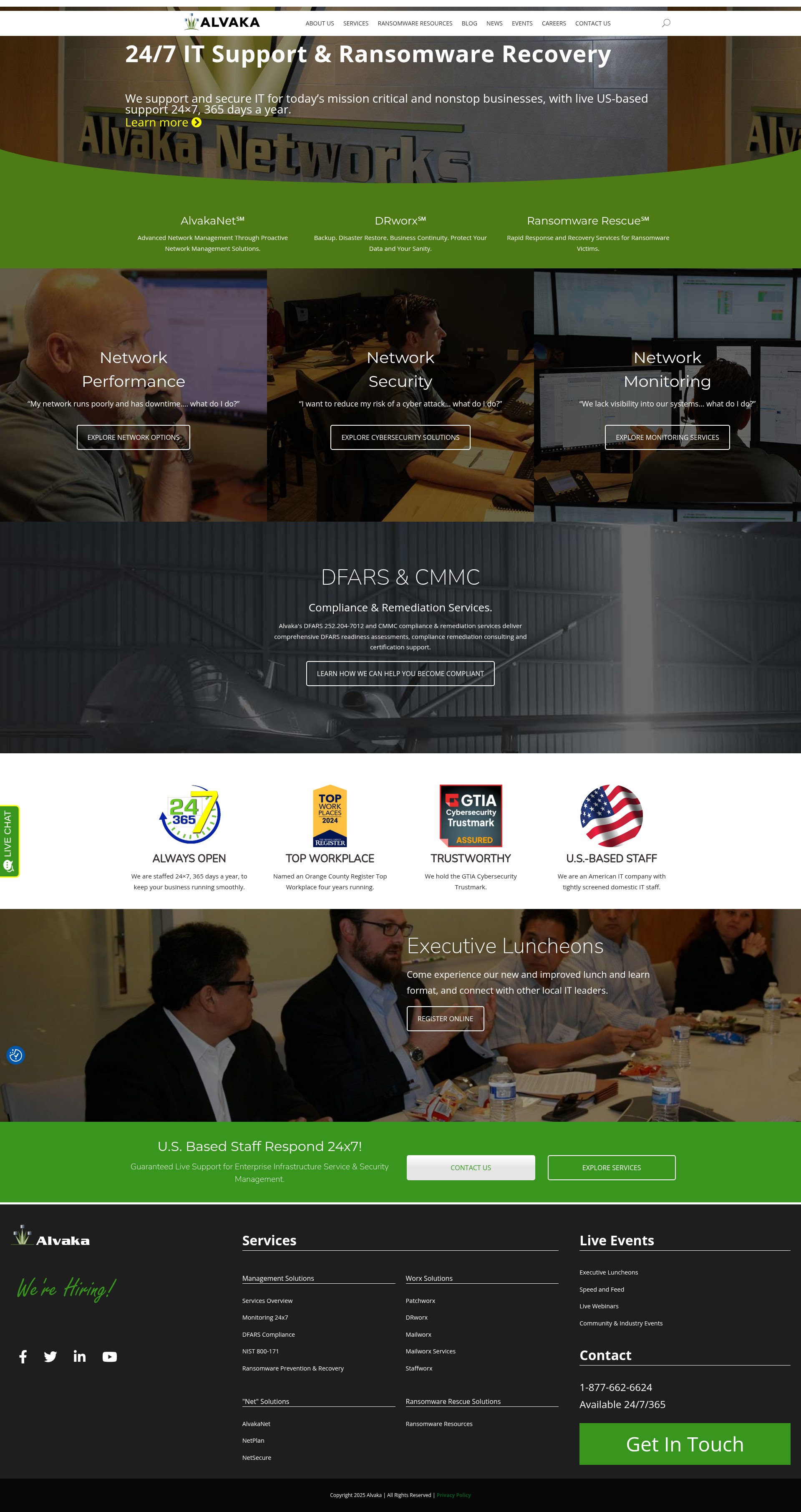 Screenshot of alvaka.net