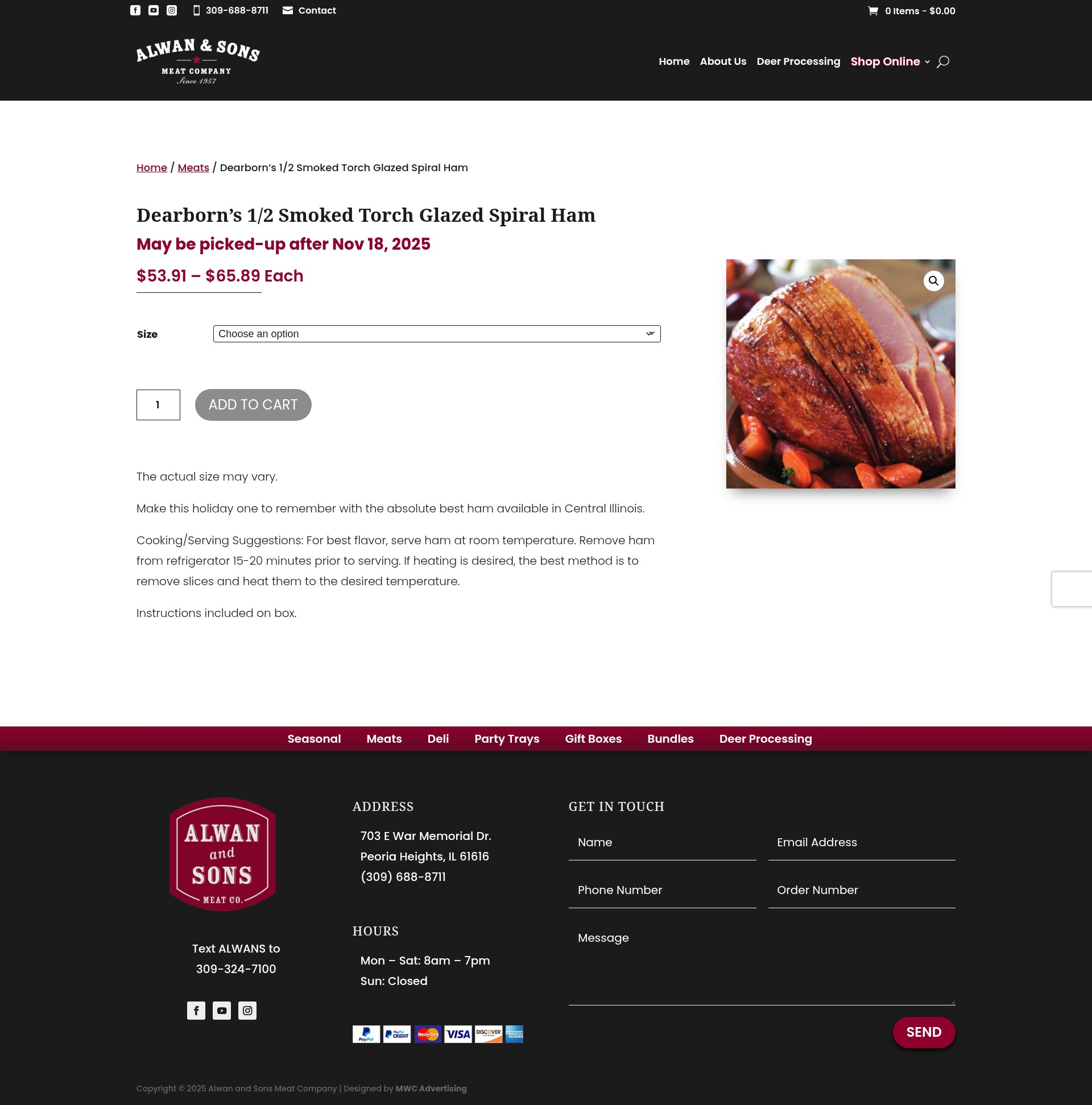 Screenshot of alwanandsons.com