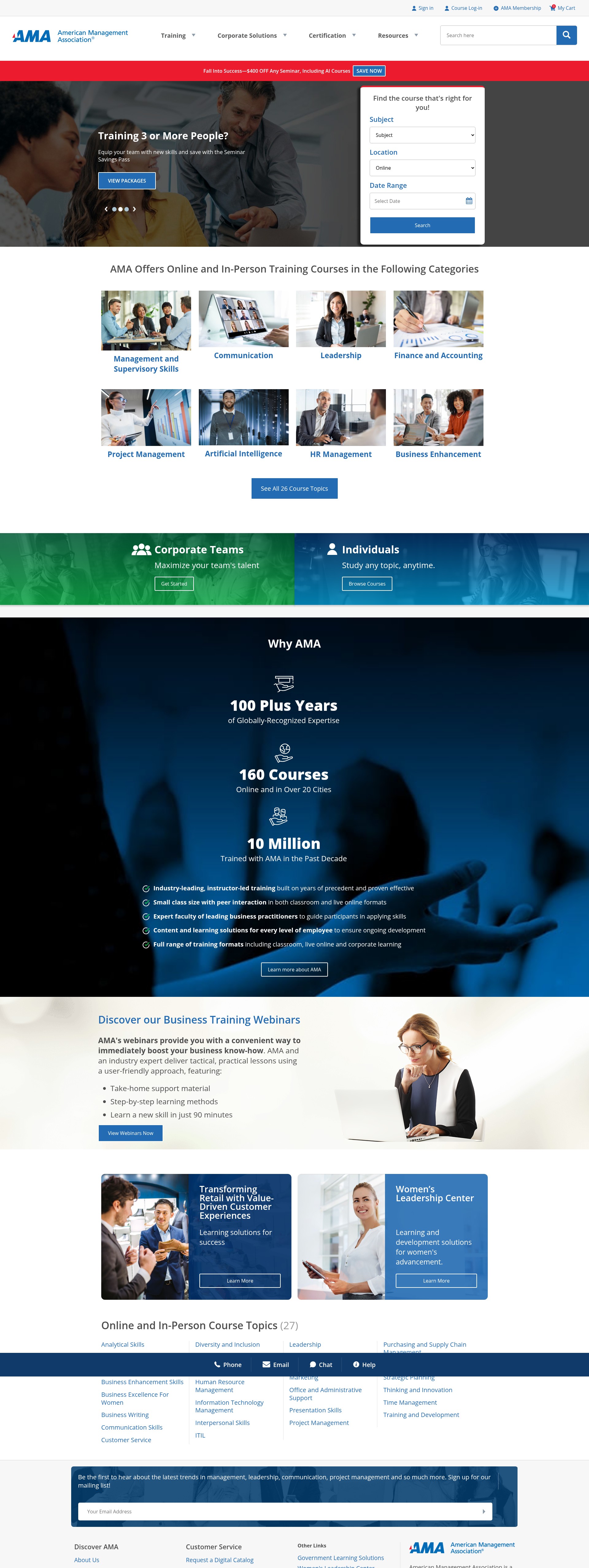 Screenshot of amanet.org