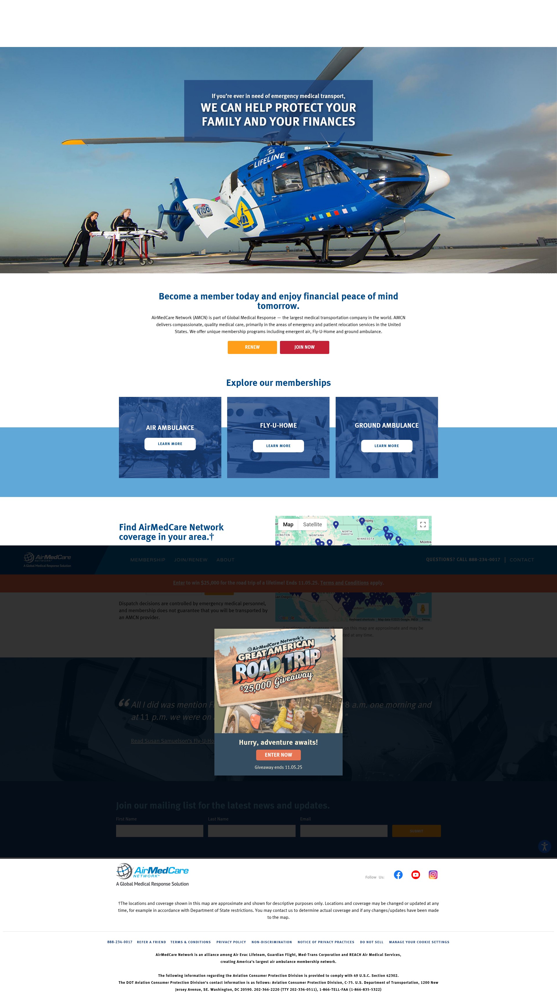 Screenshot of amcnrep.com