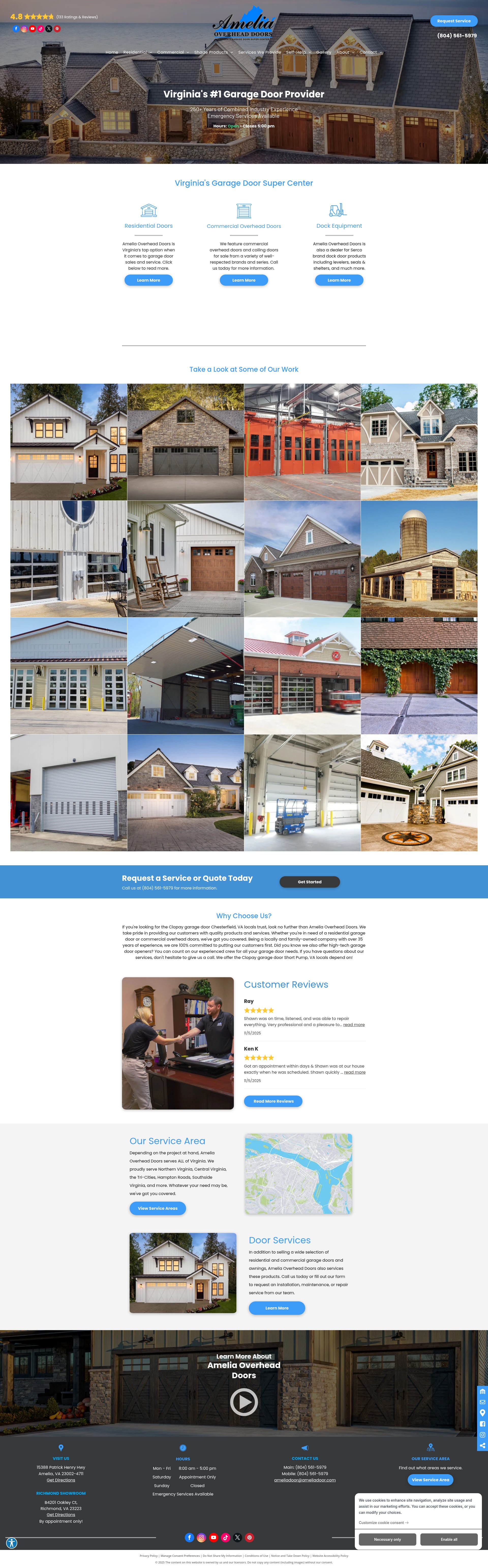 Screenshot of ameliadoor.com