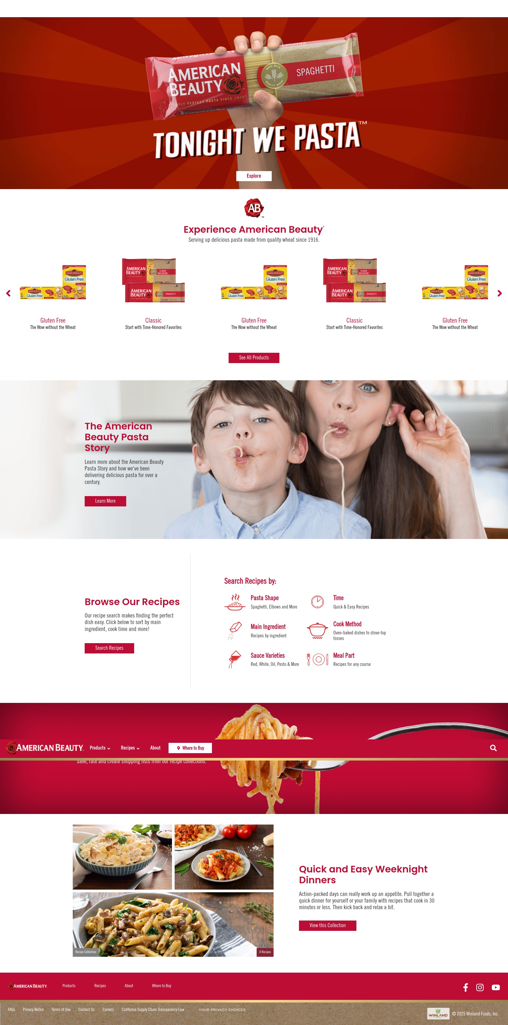 Screenshot of americanbeauty.com