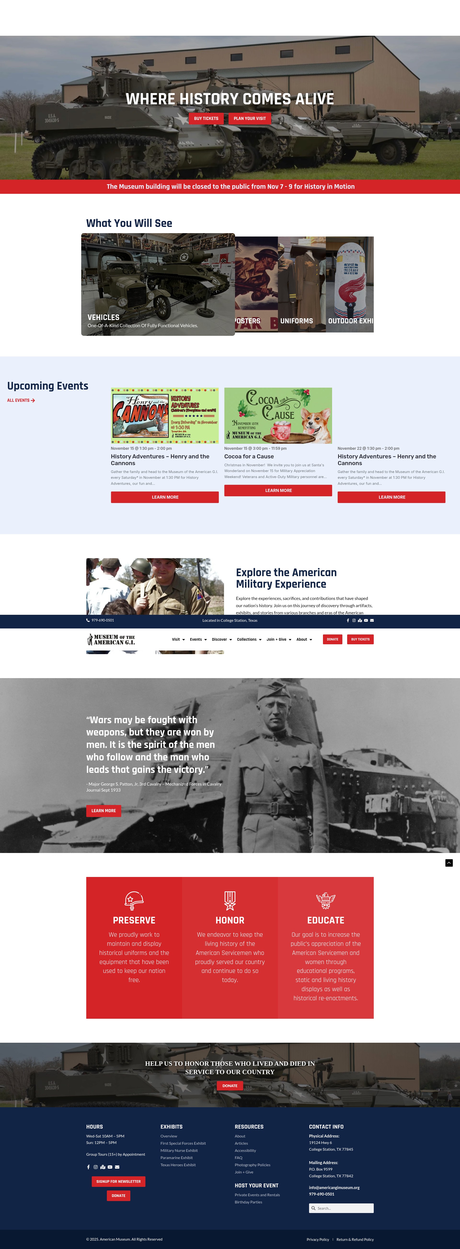 Screenshot of americangimuseum.org