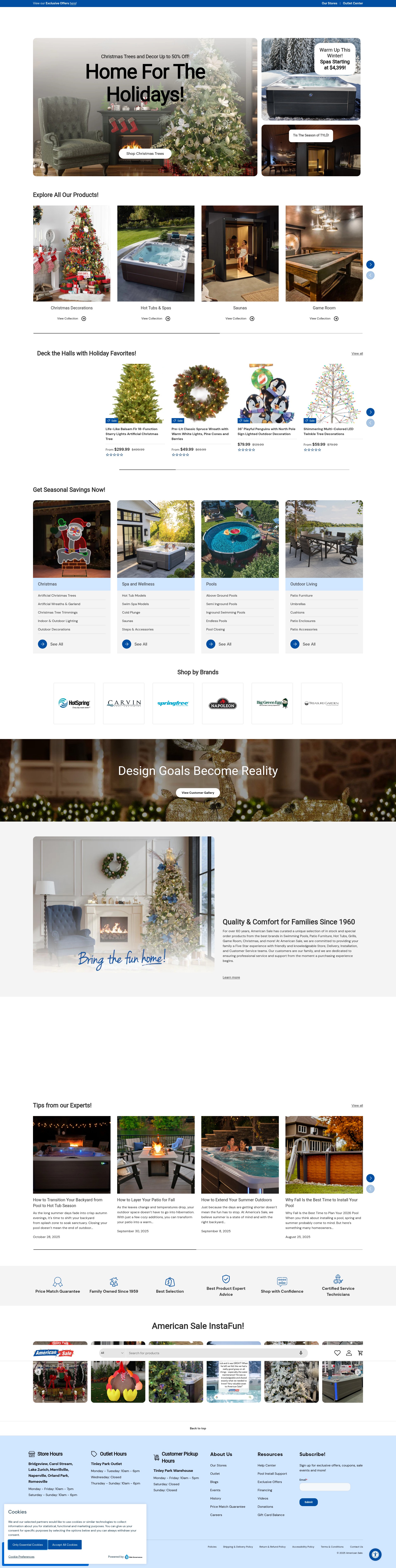 Screenshot of americansale.com