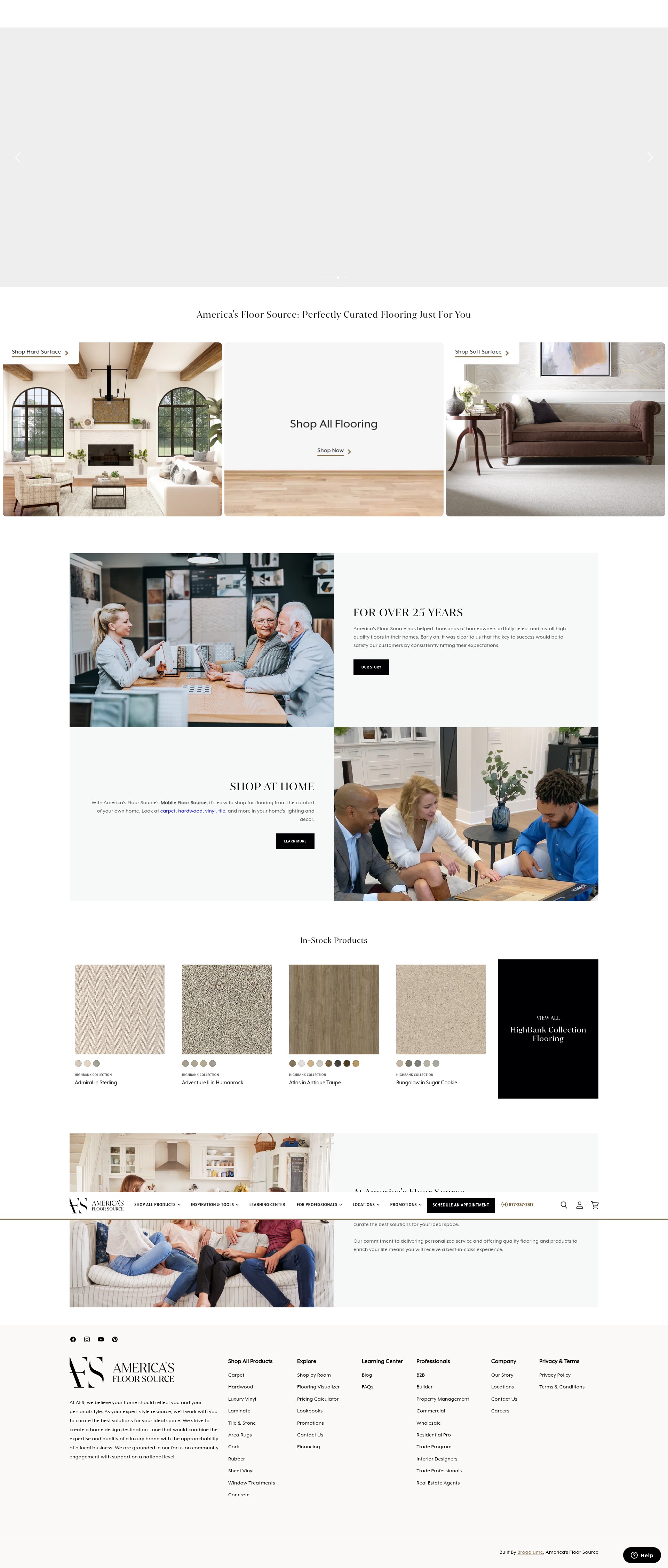 Screenshot of americasfloorsource.com