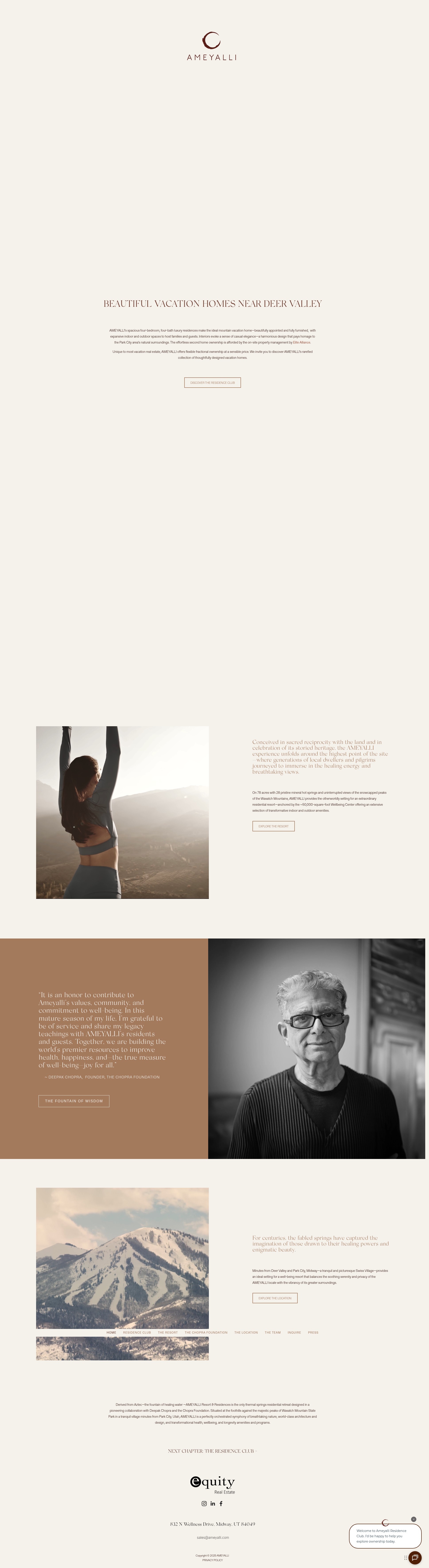 Screenshot of ameyalli.com