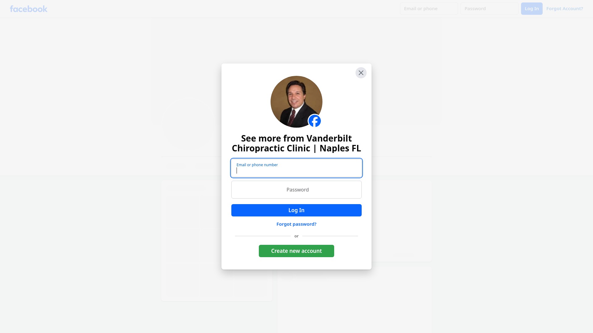 Screenshot of anapleschiropractor.com